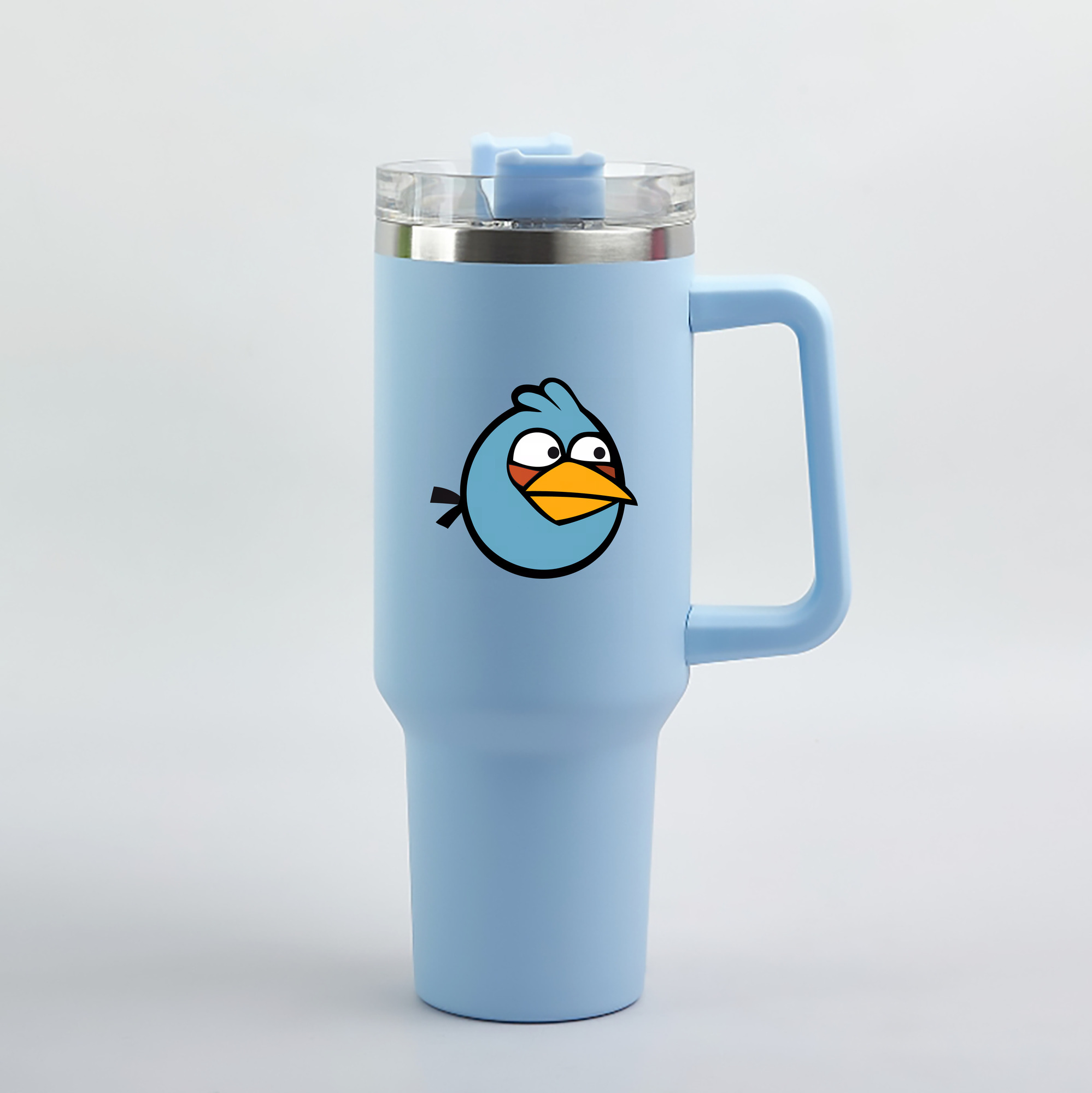 （画像用） Angry Birds アングリーバード 1200mL車用タンブラー（カラープリント）