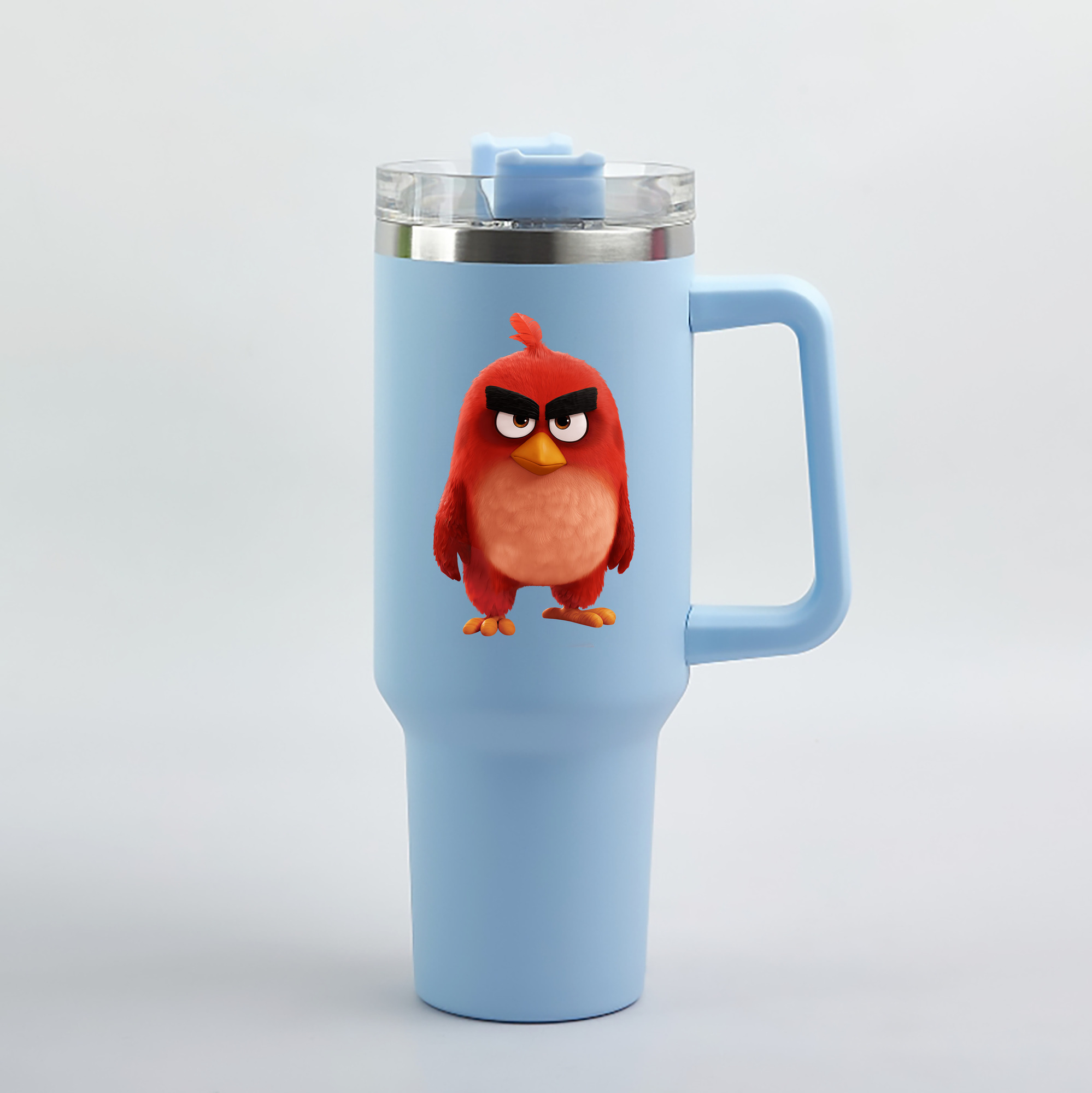 （画像用） Angry Birds アングリーバード 1200mL車用タンブラー（カラープリント）