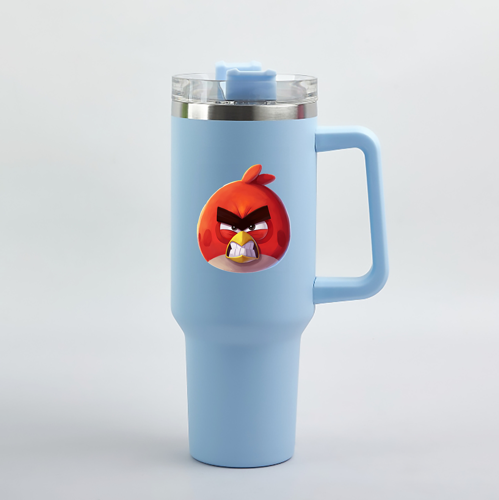 （画像用） Angry Birds アングリーバード 1200mL車用タンブラー（カラープリント）
