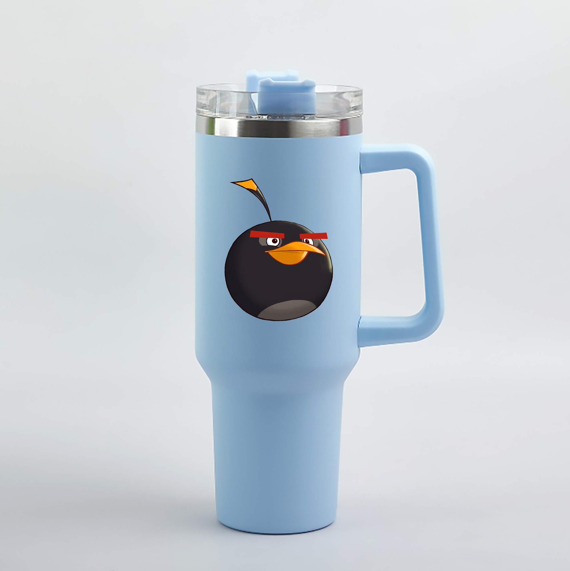 （画像用） Angry Birds アングリーバード 1200mL車用タンブラー（カラープリント）