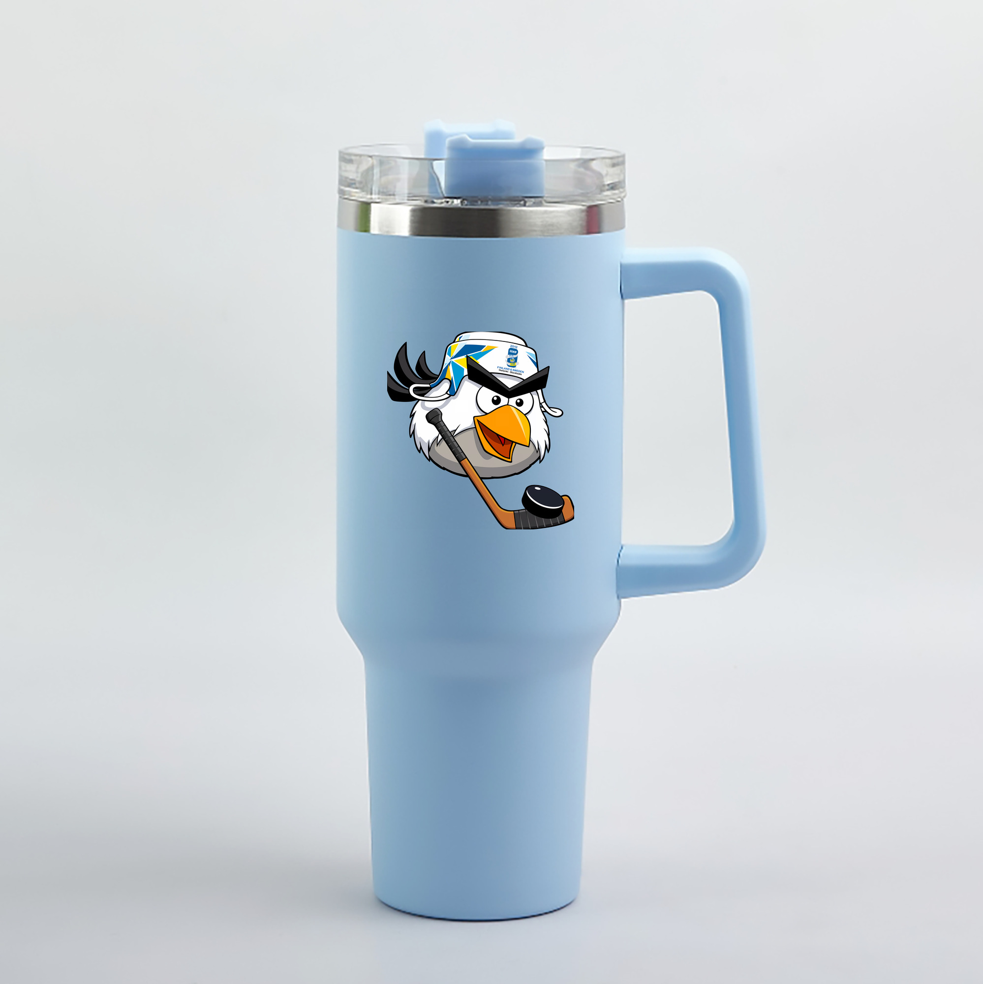 （画像用） Angry Birds アングリーバード 1200mL車用タンブラー（カラープリント）