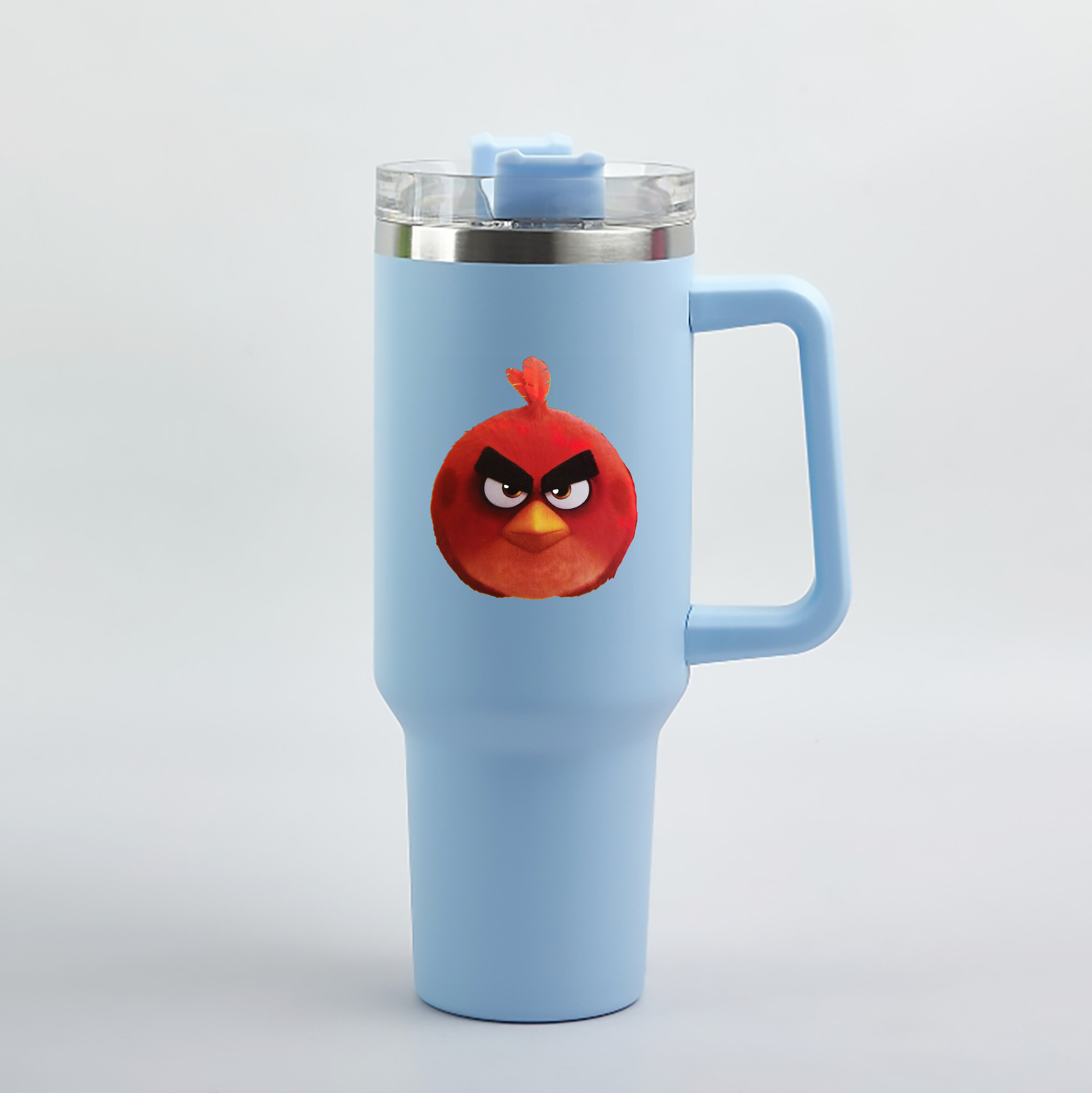 （画像用） Angry Birds アングリーバード 1200mL車用タンブラー（カラープリント）