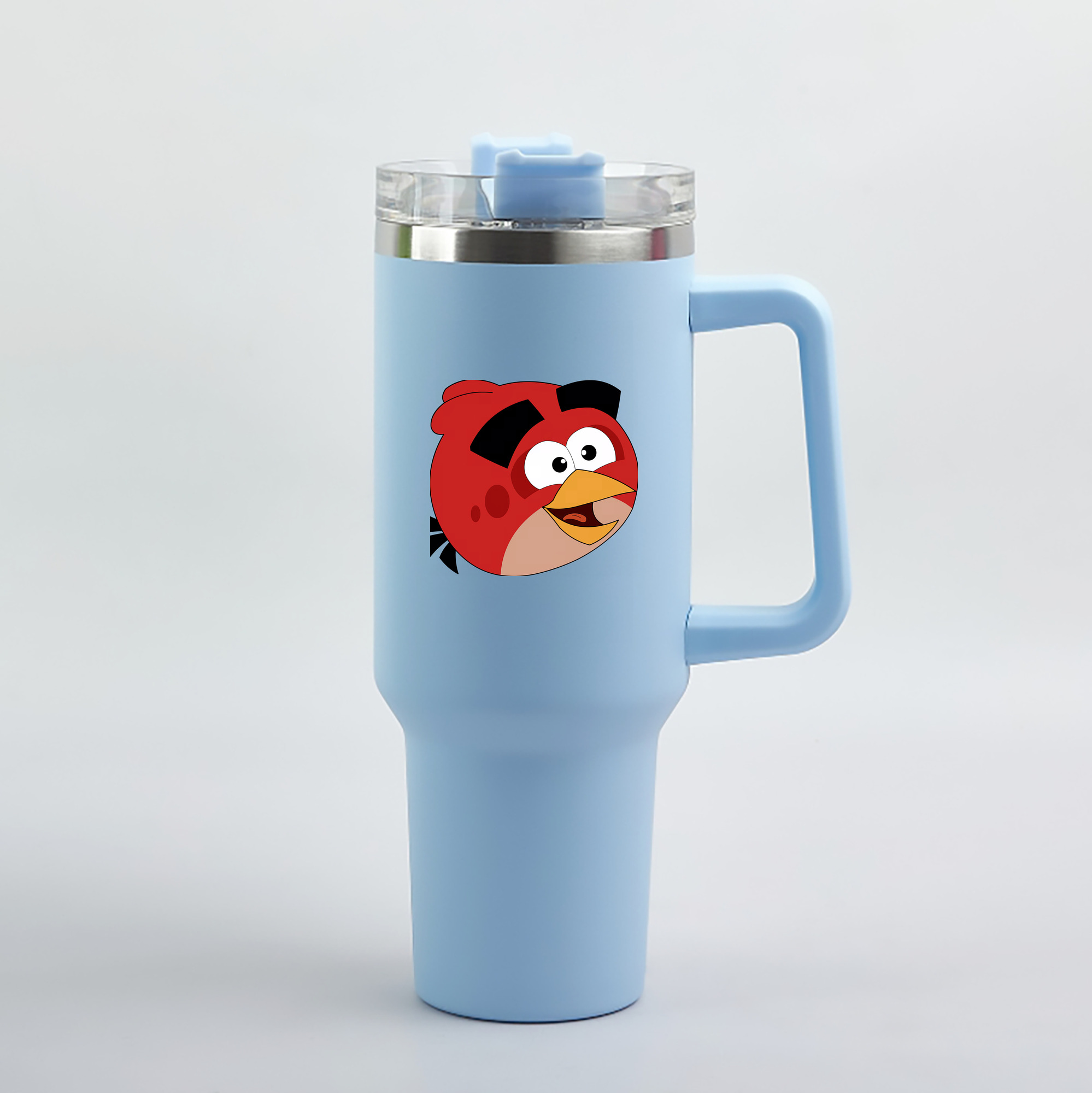 （画像用） Angry Birds アングリーバード 1200mL車用タンブラー（カラープリント）