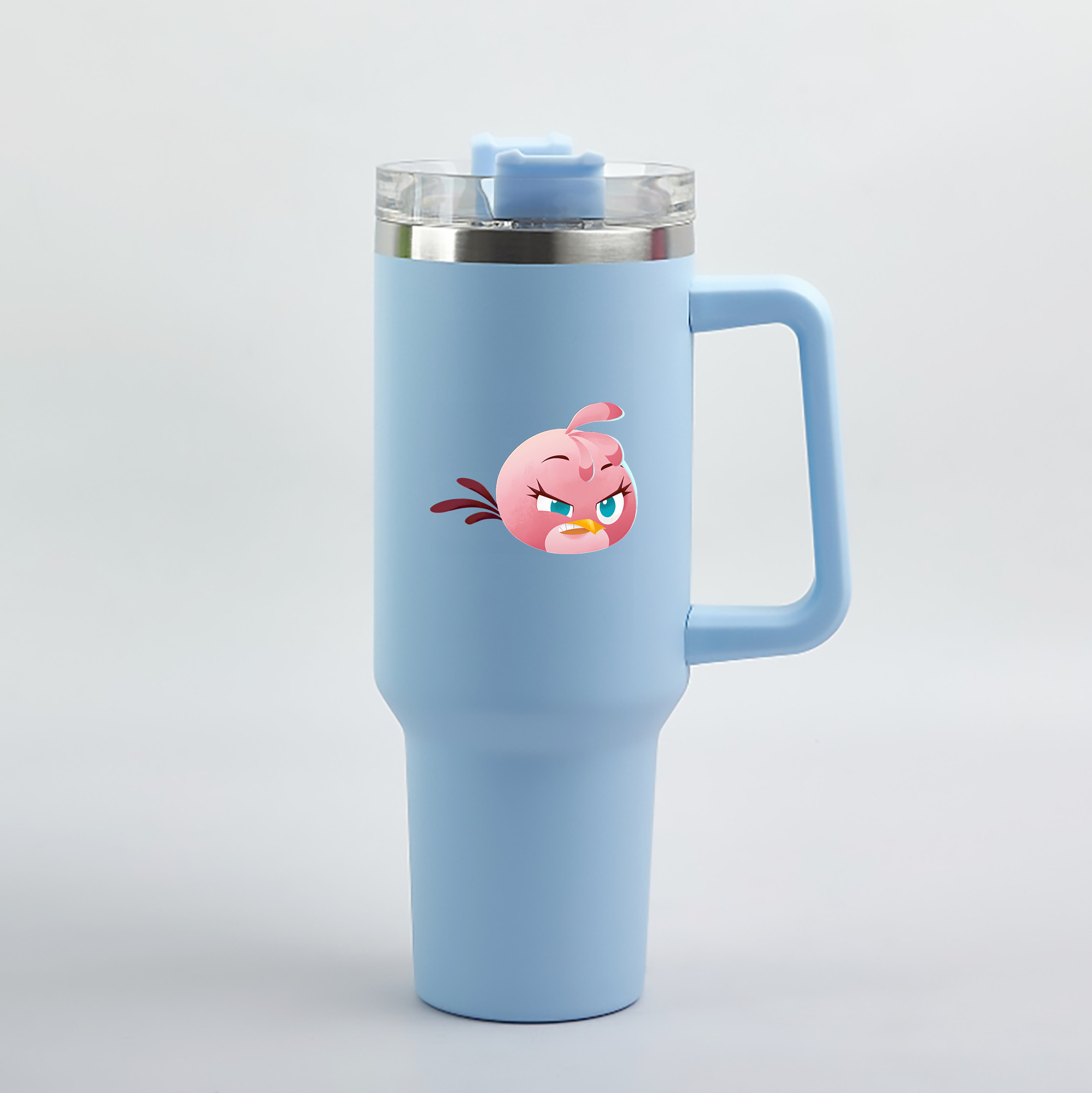（画像用） Angry Birds アングリーバード 1200mL車用タンブラー（カラープリント）