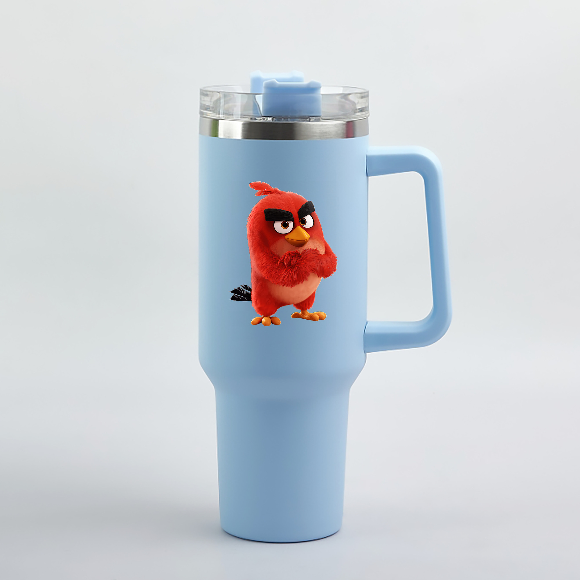 （画像用） Angry Birds アングリーバード 1200mL車用タンブラー（カラープリント）