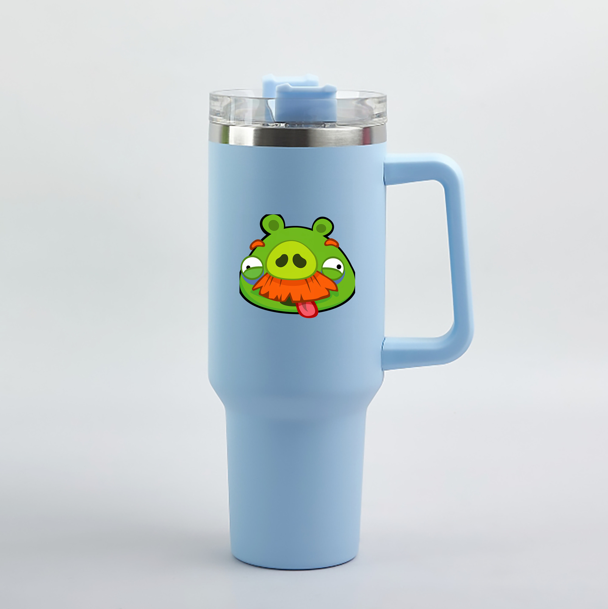 （画像用） Angry Birds アングリーバード 1200mL車用タンブラー（カラープリント）