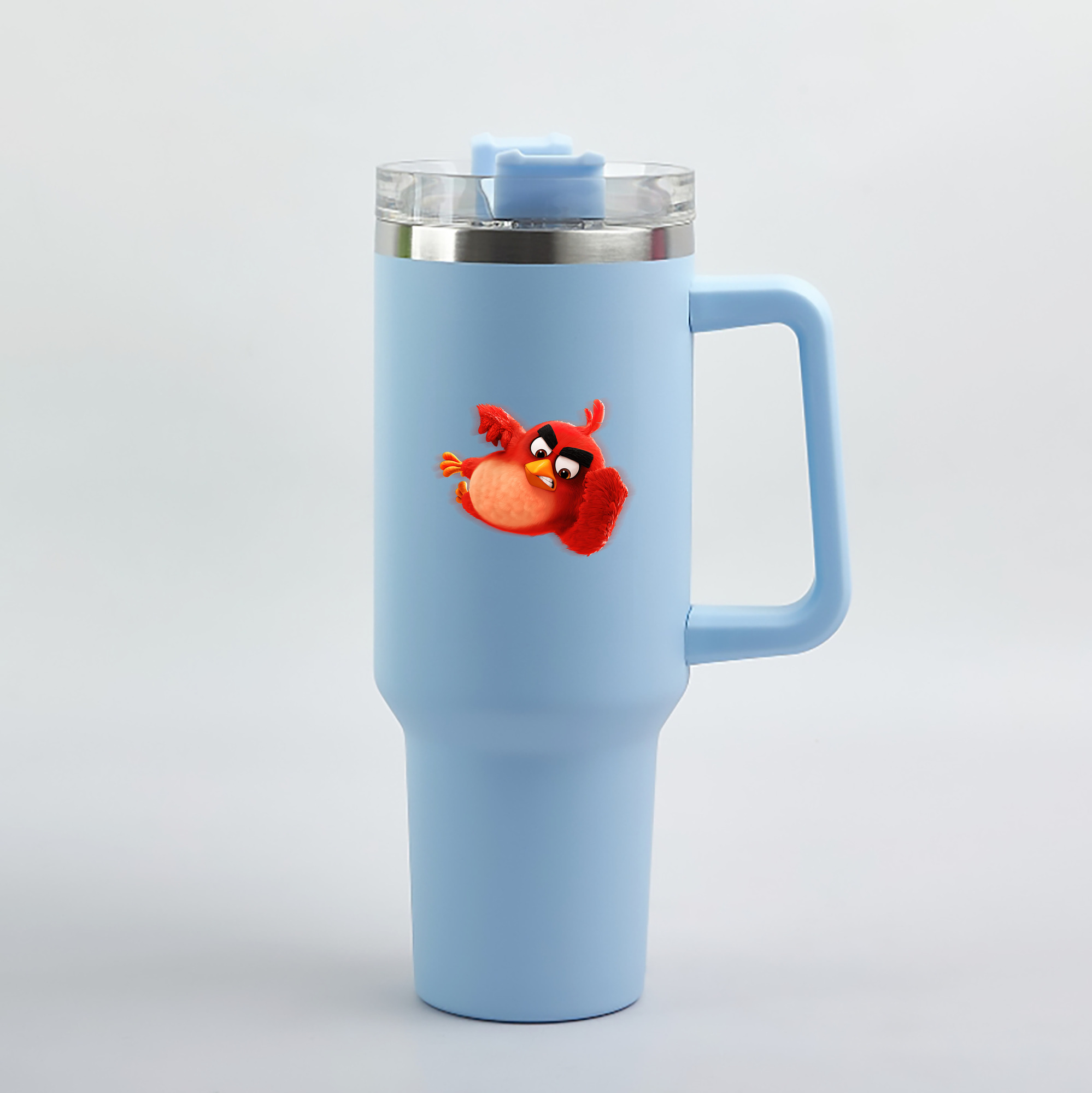 （画像用） Angry Birds アングリーバード 1200mL車用タンブラー（カラープリント）