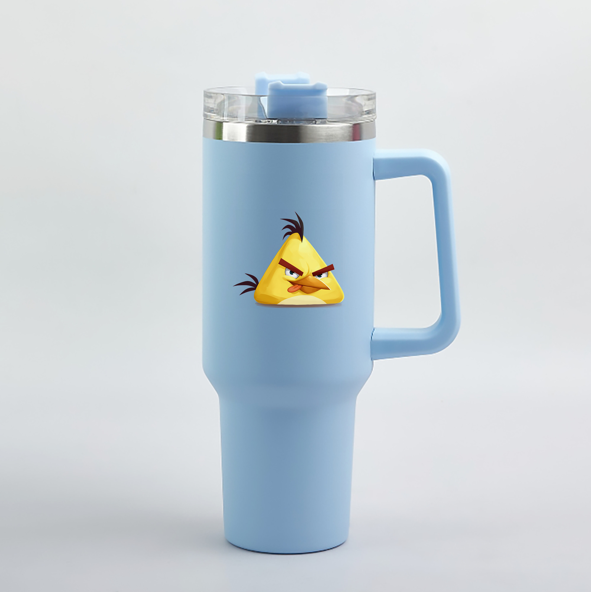 （画像用） Angry Birds アングリーバード 1200mL車用タンブラー（カラープリント）