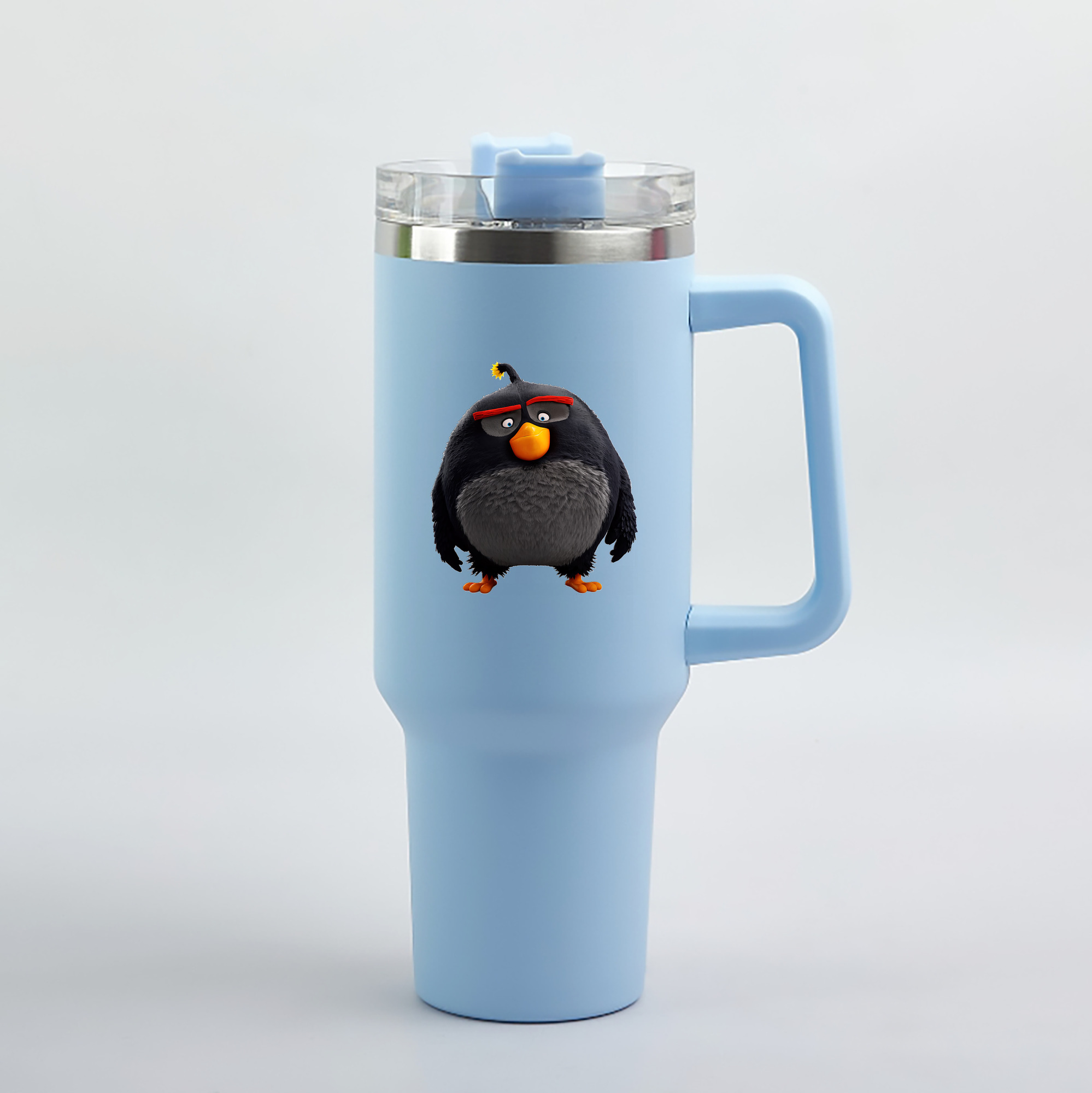（画像用） Angry Birds アングリーバード 1200mL車用タンブラー（カラープリント）
