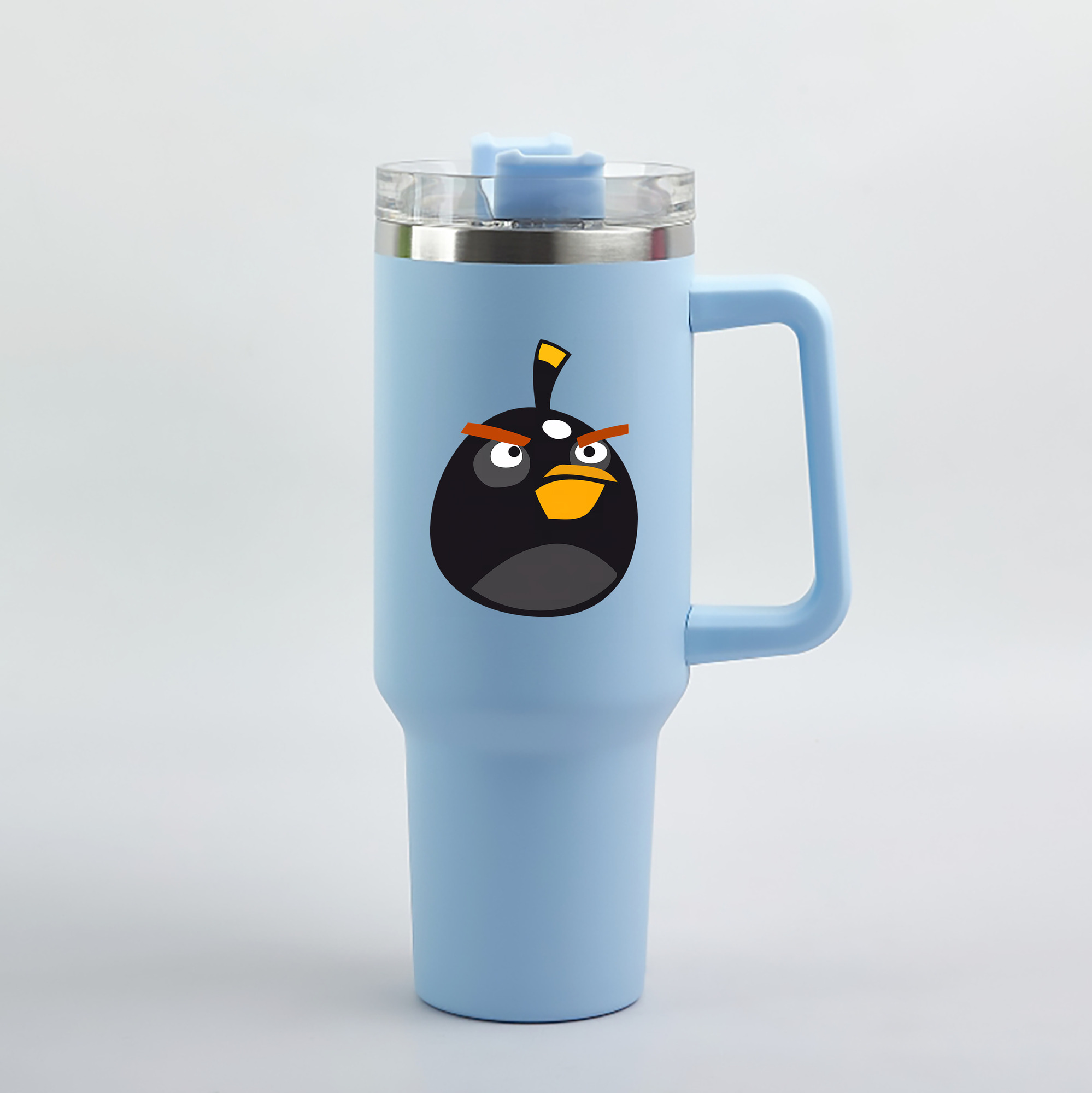 （画像用） Angry Birds アングリーバード 1200mL車用タンブラー（カラープリント）