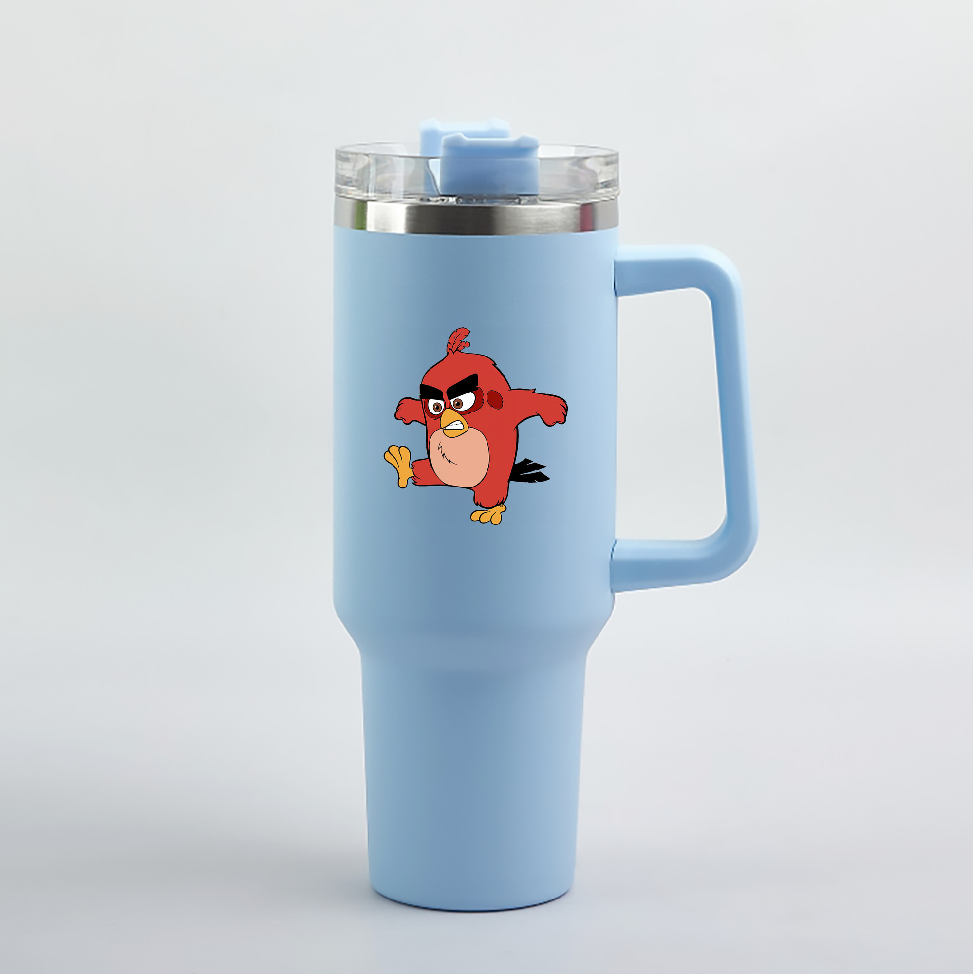 （画像用） Angry Birds アングリーバード 1200mL車用タンブラー（カラープリント）