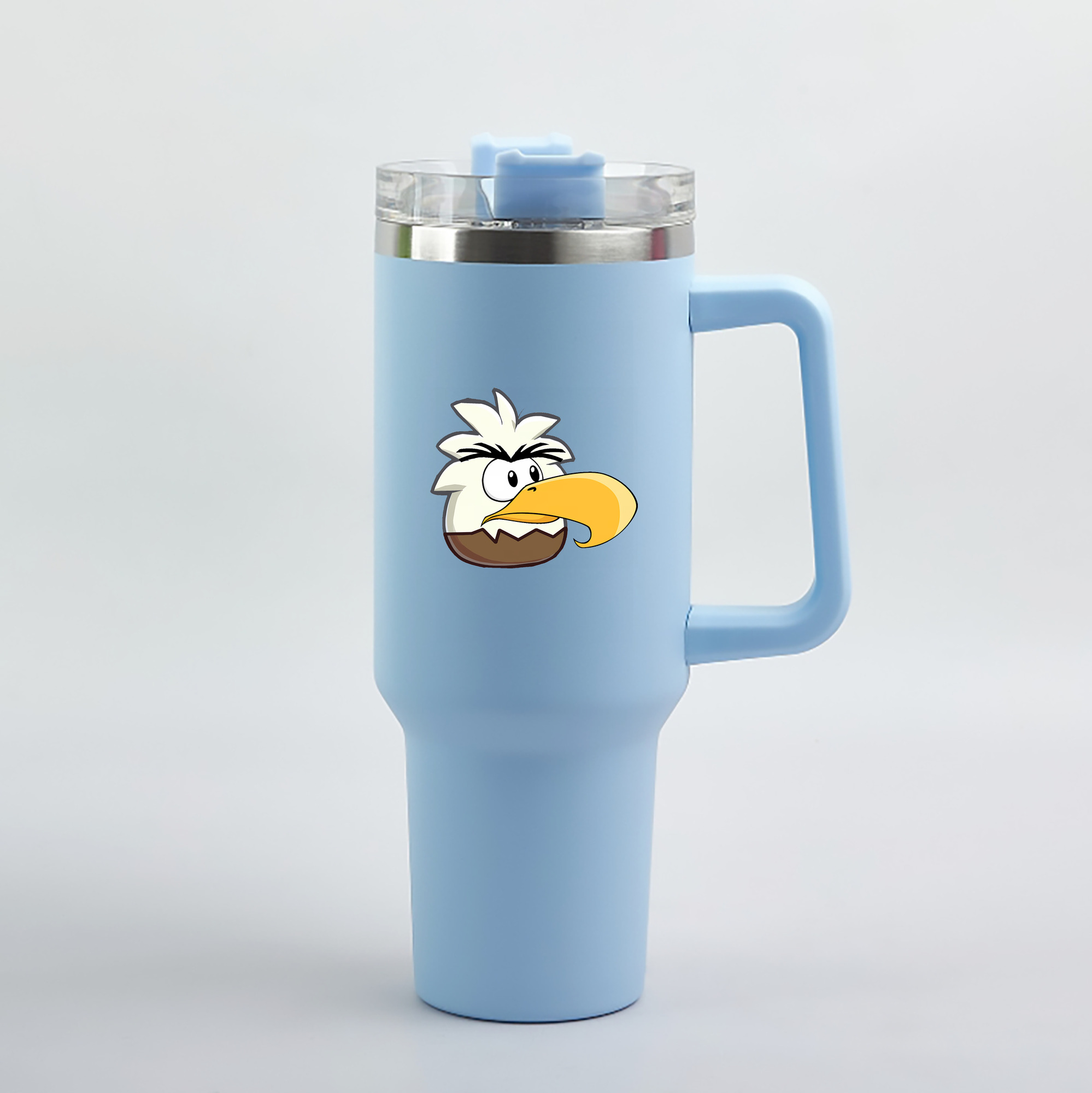 （画像用） Angry Birds アングリーバード 1200mL車用タンブラー（カラープリント）