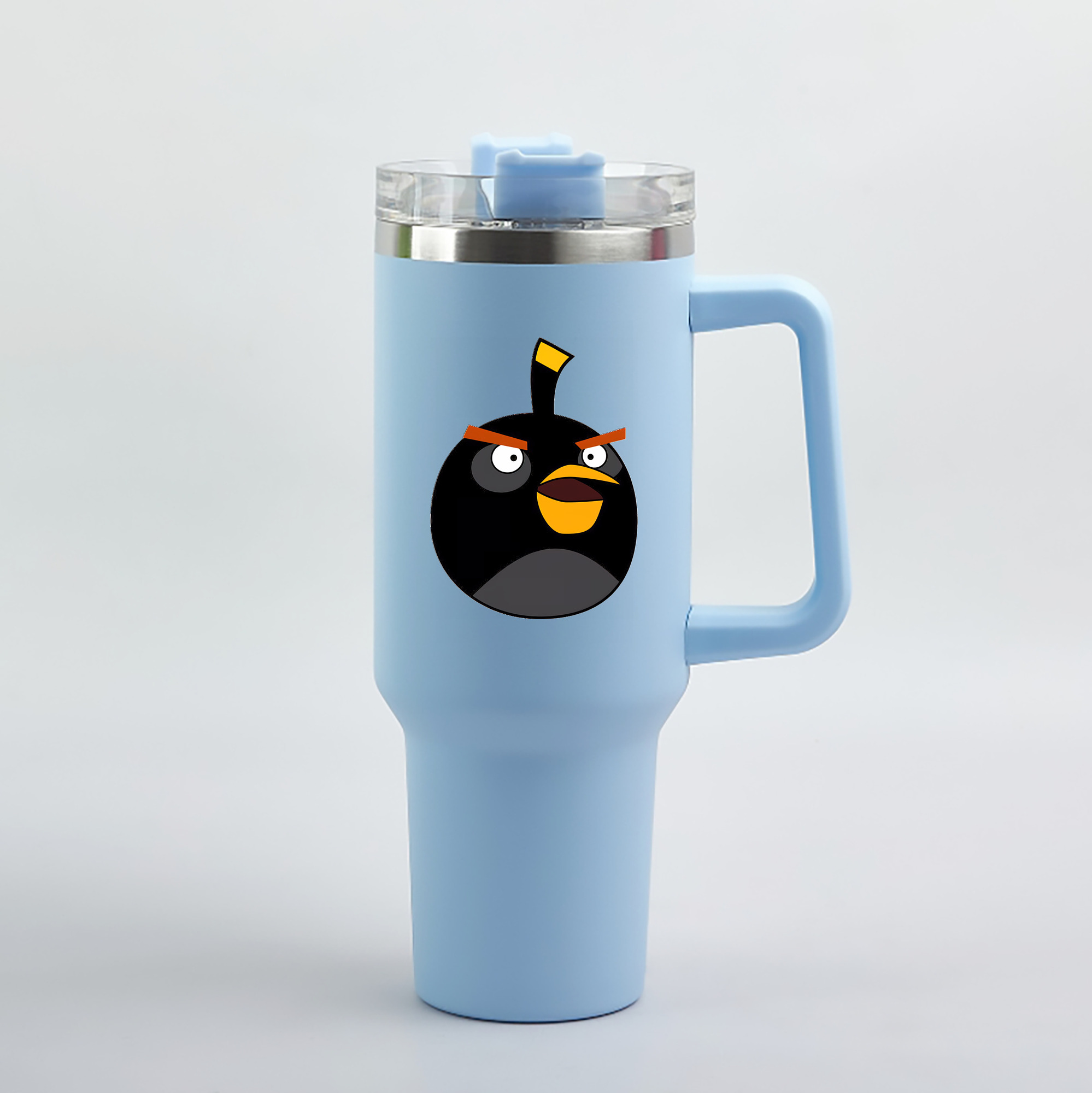 （画像用） Angry Birds アングリーバード 1200mL車用タンブラー（カラープリント）