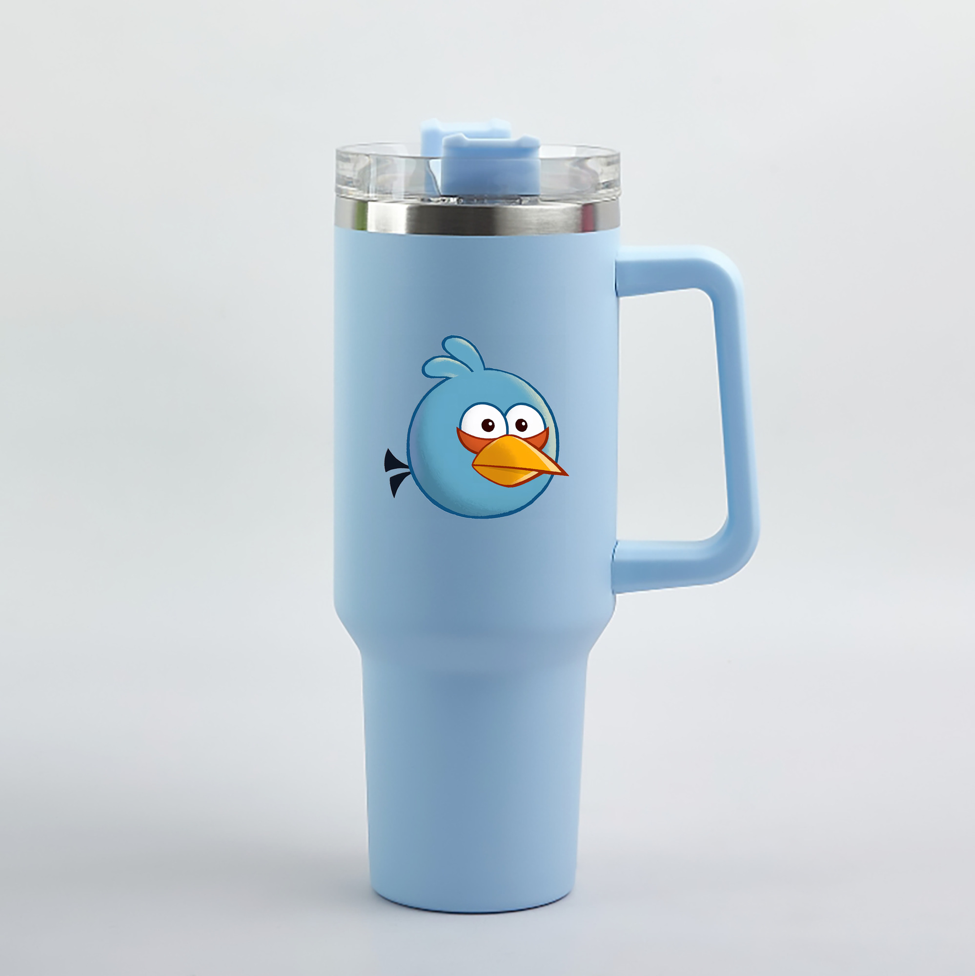 （画像用） Angry Birds アングリーバード 1200mL車用タンブラー（カラープリント）