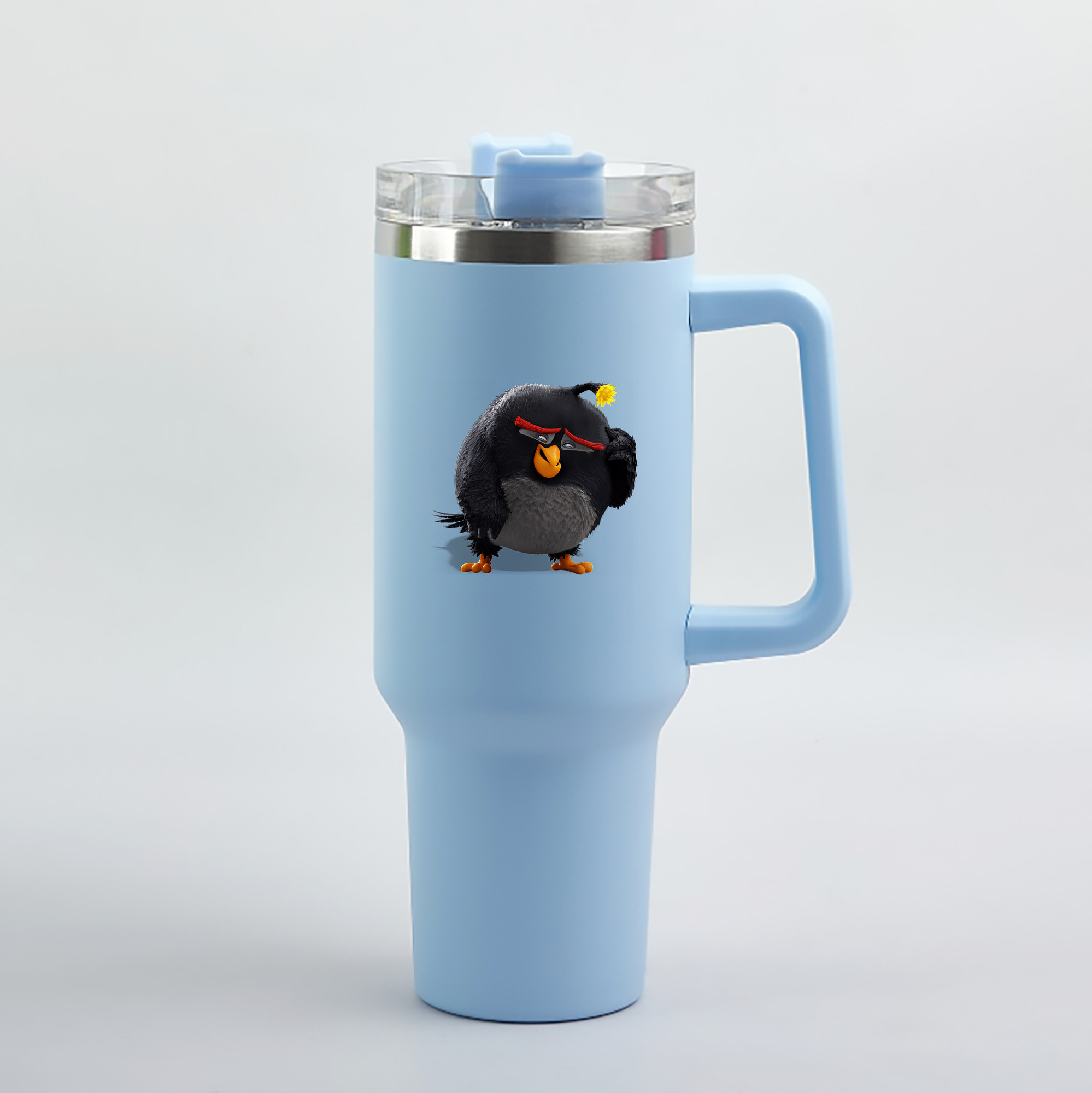 （画像用） Angry Birds アングリーバード 1200mL車用タンブラー（カラープリント）