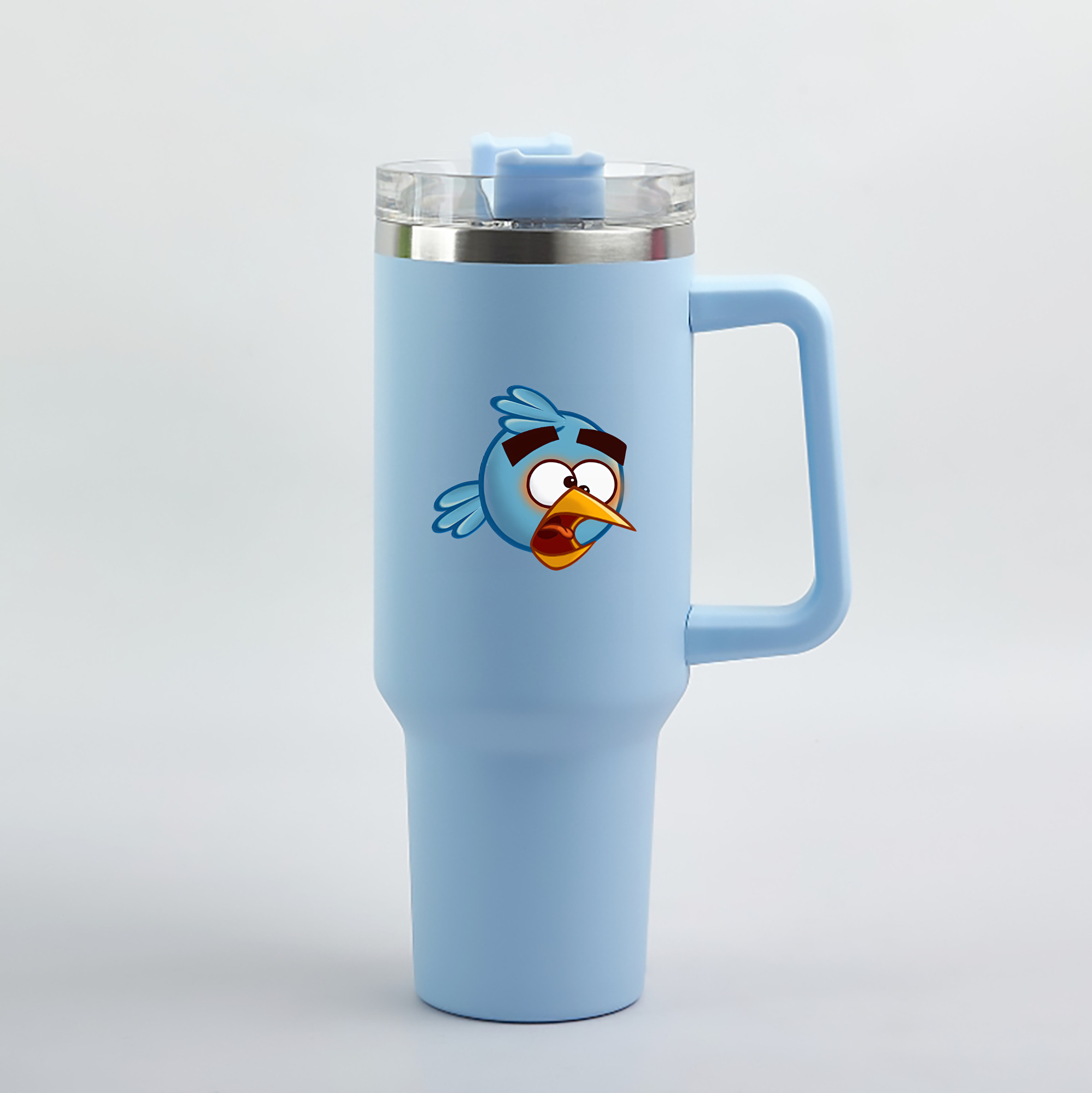 （画像用） Angry Birds アングリーバード 1200mL車用タンブラー（カラープリント）