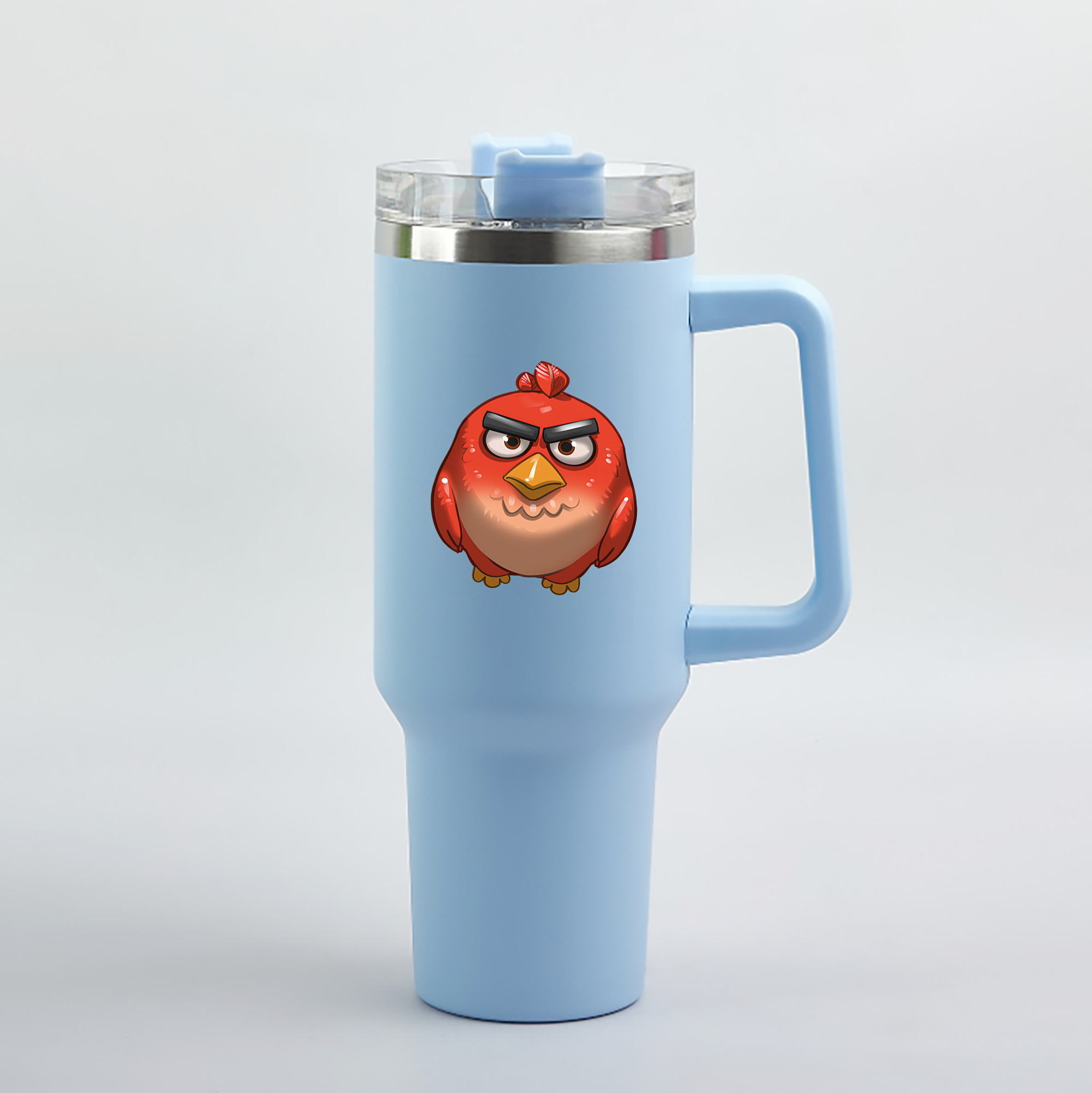 （画像用） Angry Birds アングリーバード 1200mL車用タンブラー（カラープリント）