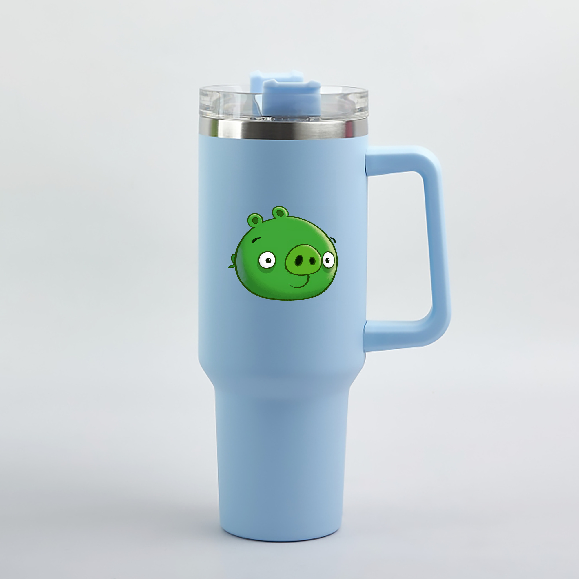 （画像用） Angry Birds アングリーバード 1200mL車用タンブラー（カラープリント）