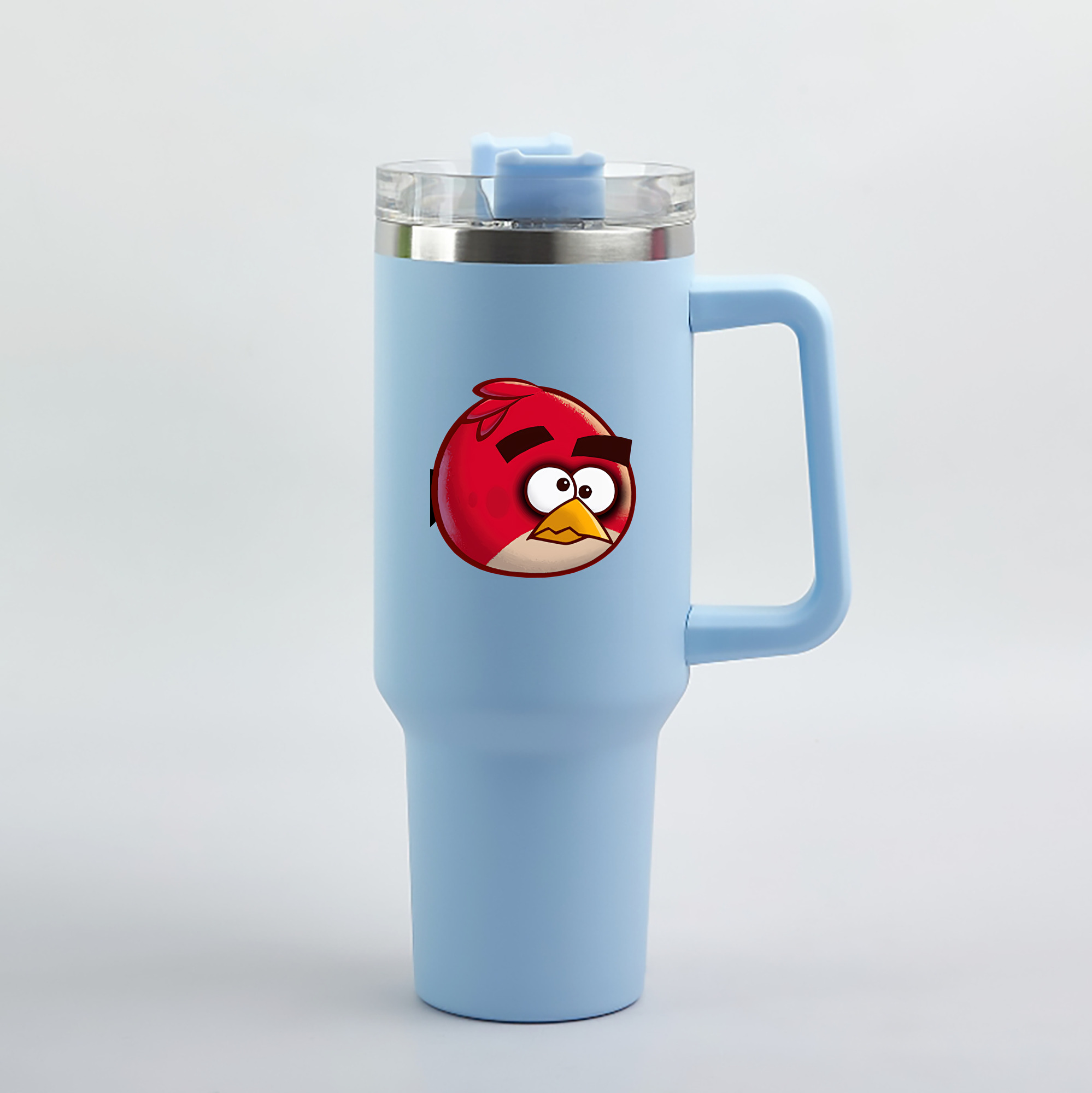 （画像用） Angry Birds アングリーバード 1200mL車用タンブラー（カラープリント）