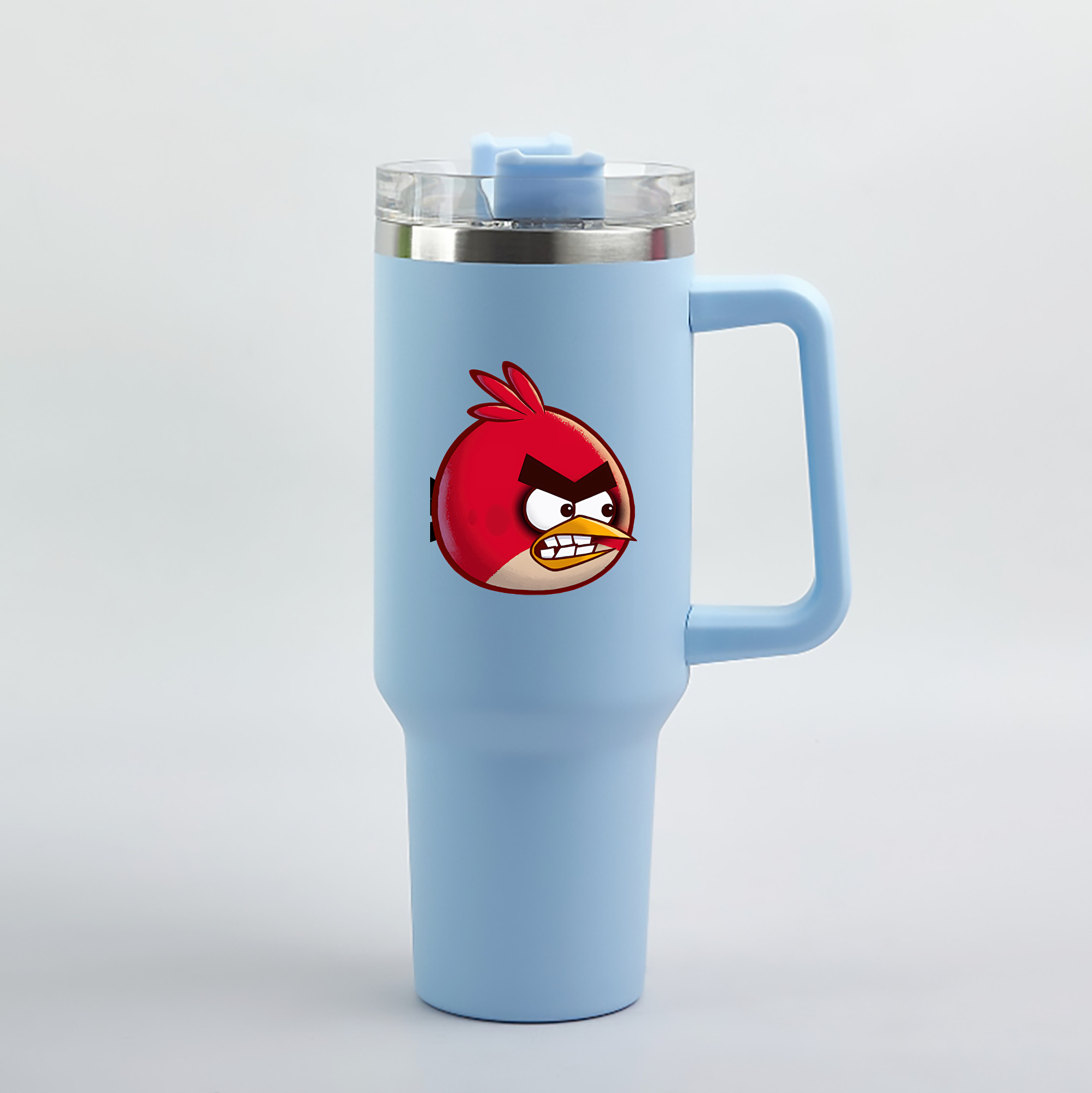 （画像用） Angry Birds アングリーバード 1200mL車用タンブラー（カラープリント）