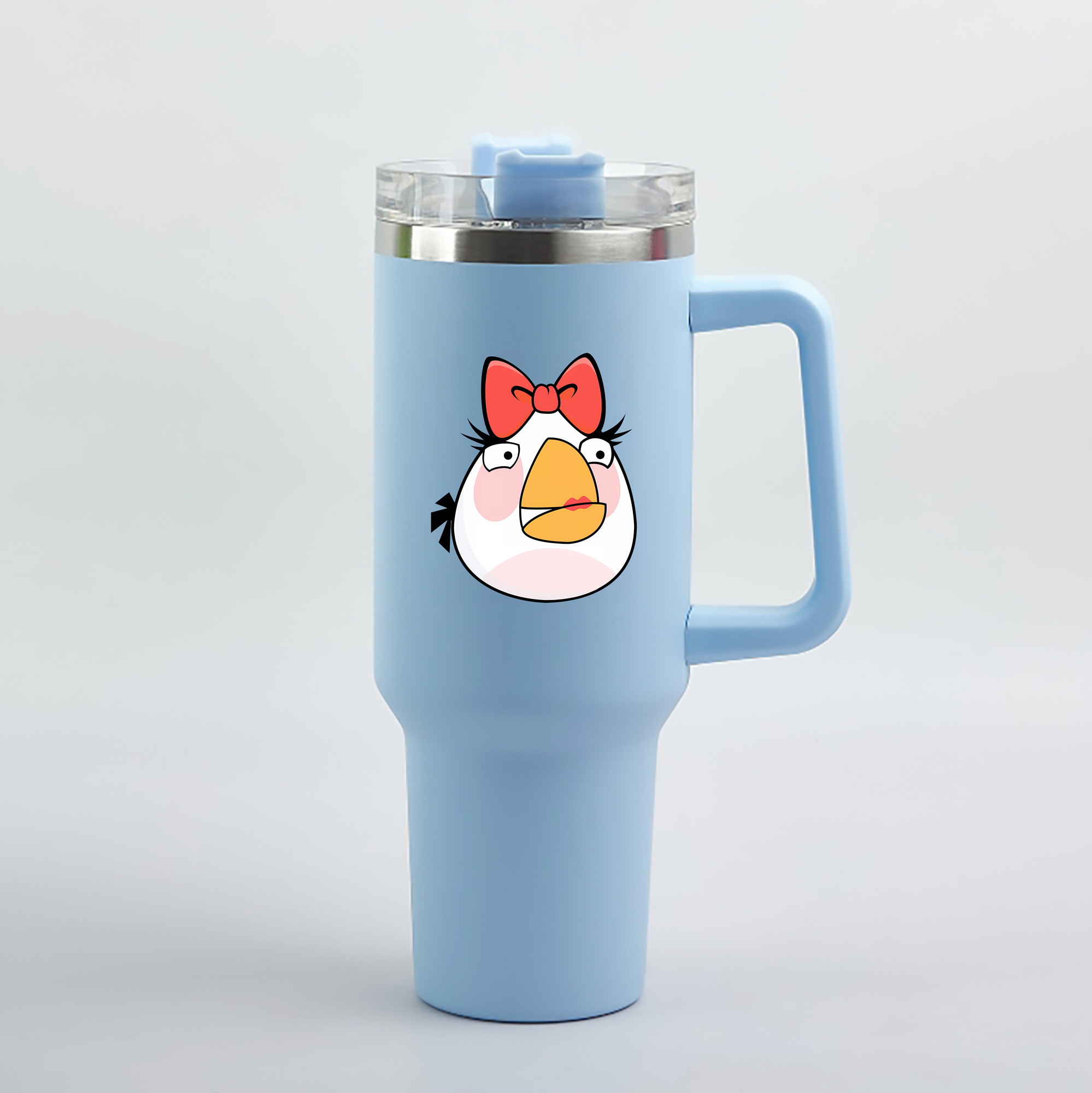 （画像用） Angry Birds アングリーバード 1200mL車用タンブラー（カラープリント）