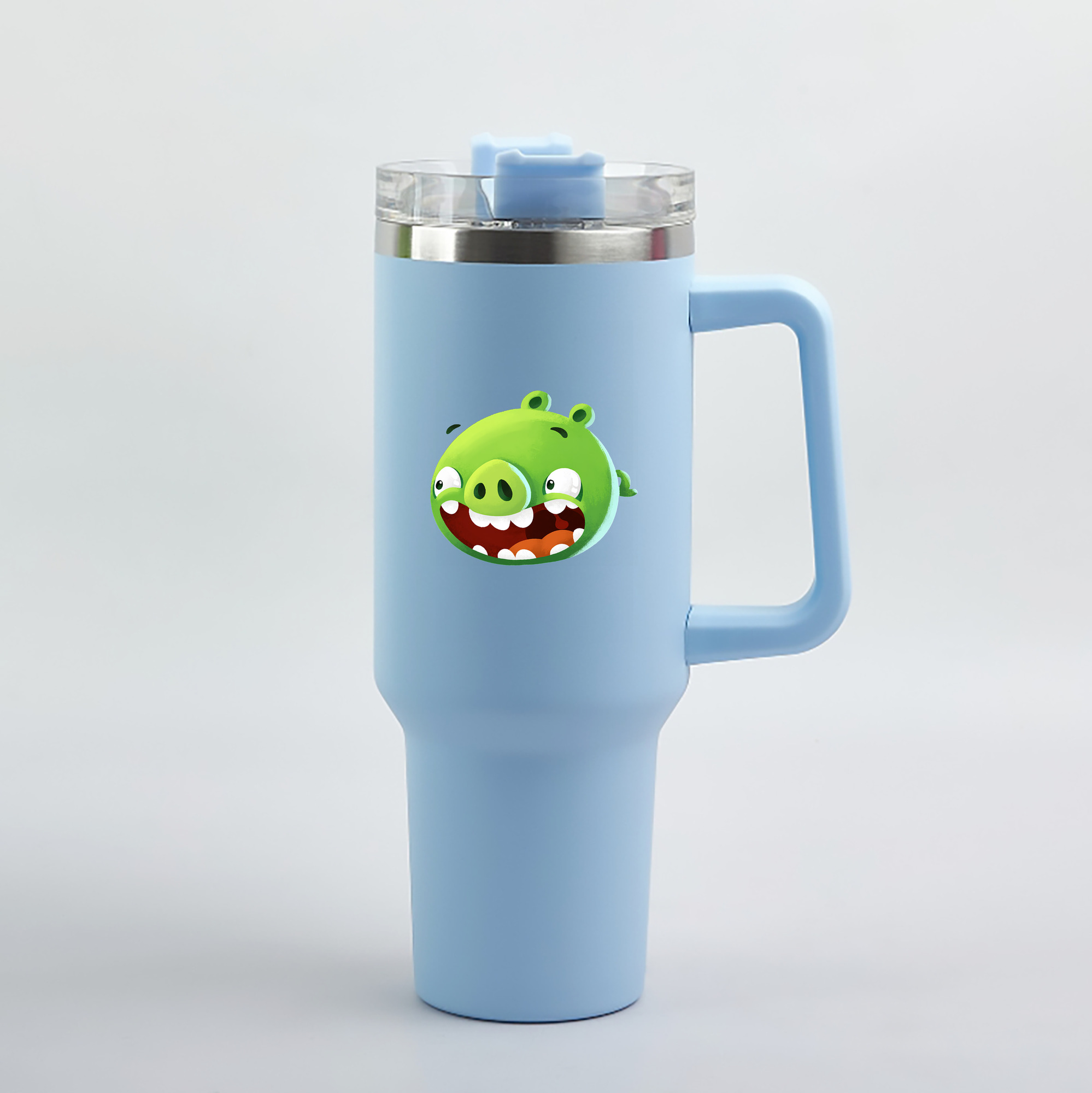 （画像用） Angry Birds アングリーバード 1200mL車用タンブラー（カラープリント）