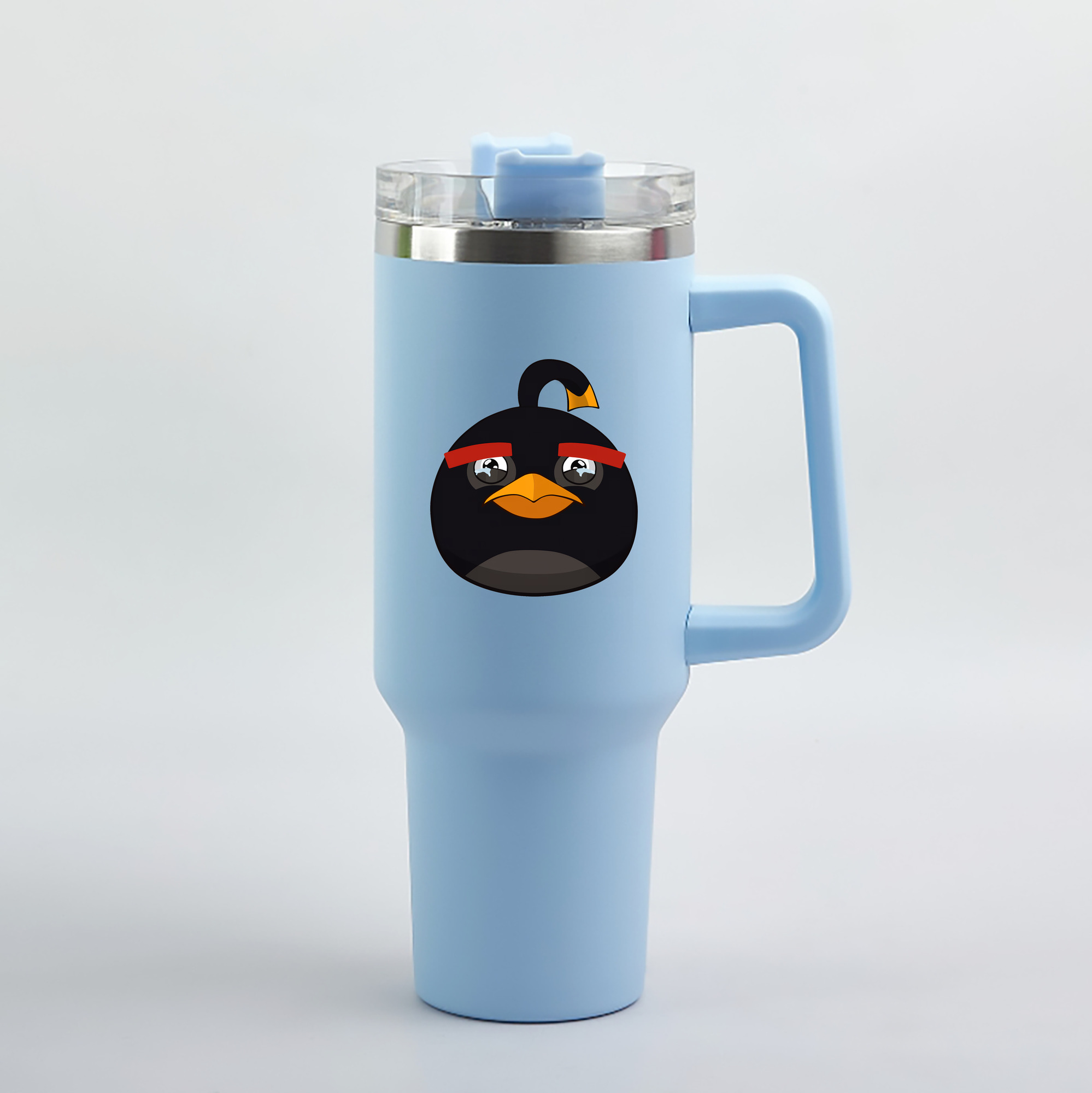 （画像用） Angry Birds アングリーバード 1200mL車用タンブラー（カラープリント）
