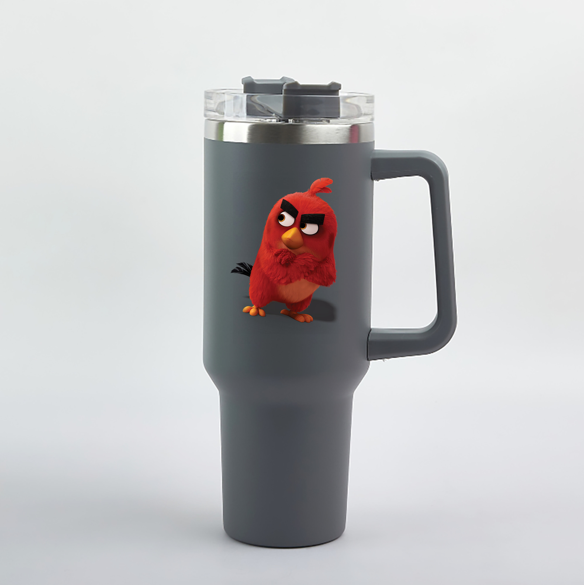 （画像用） Angry Birds アングリーバード 1200mL車用タンブラー（カラープリント）