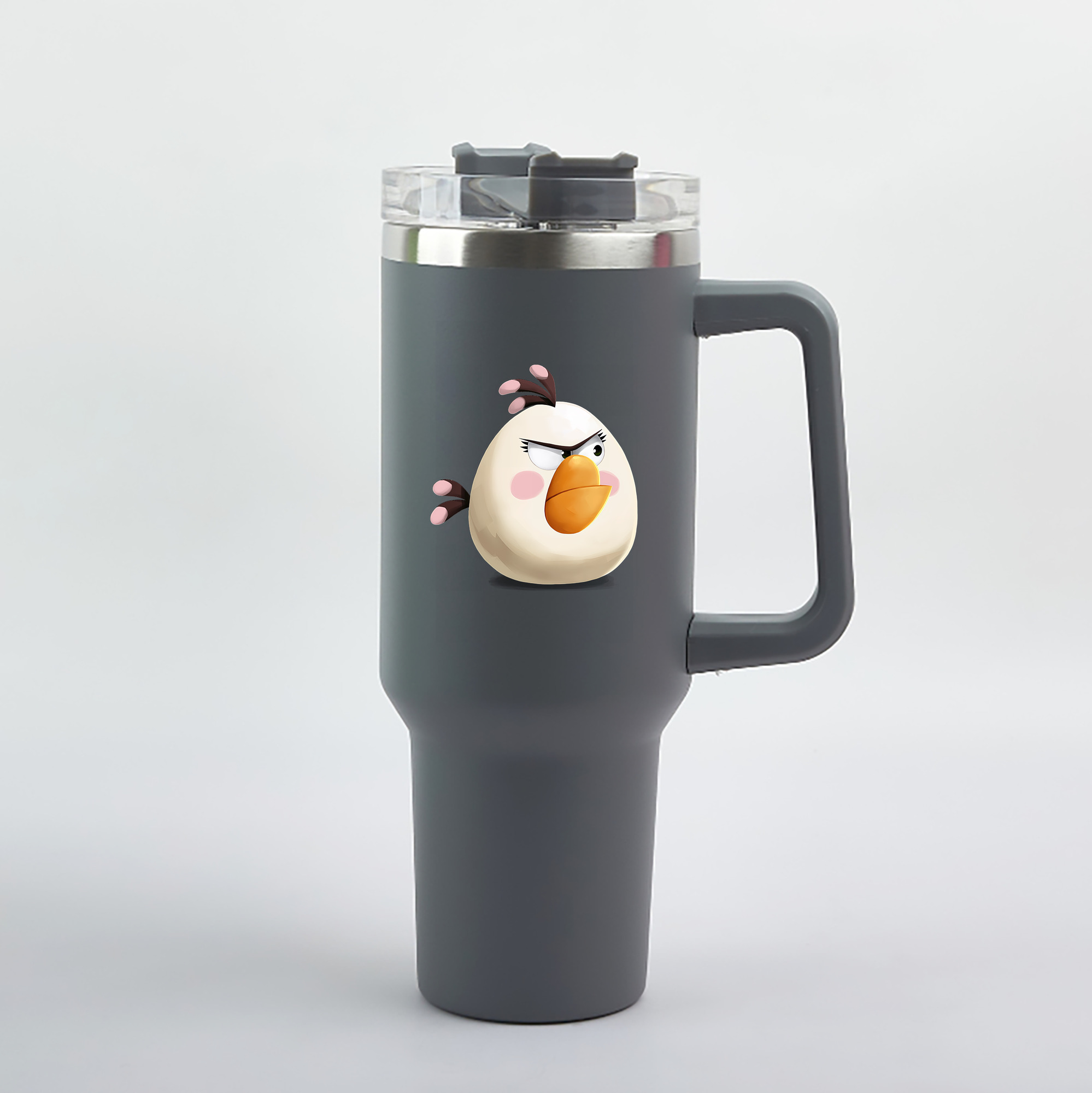 （画像用） Angry Birds アングリーバード 1200mL車用タンブラー（カラープリント）