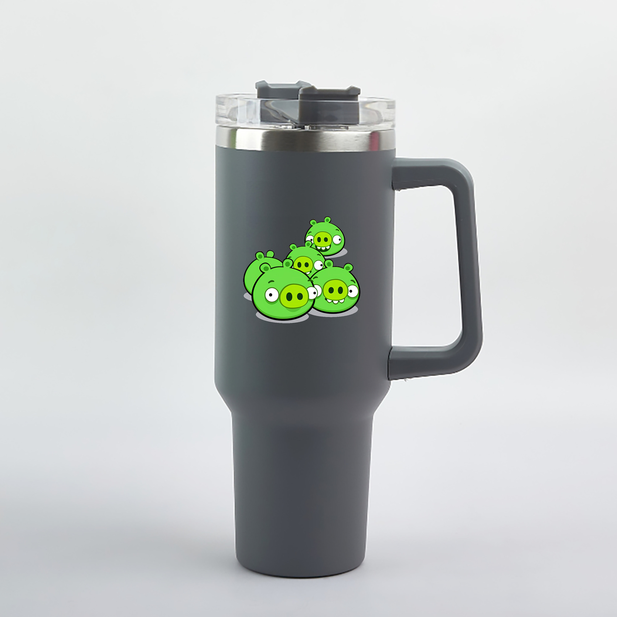 （画像用） Angry Birds アングリーバード 1200mL車用タンブラー（カラープリント）