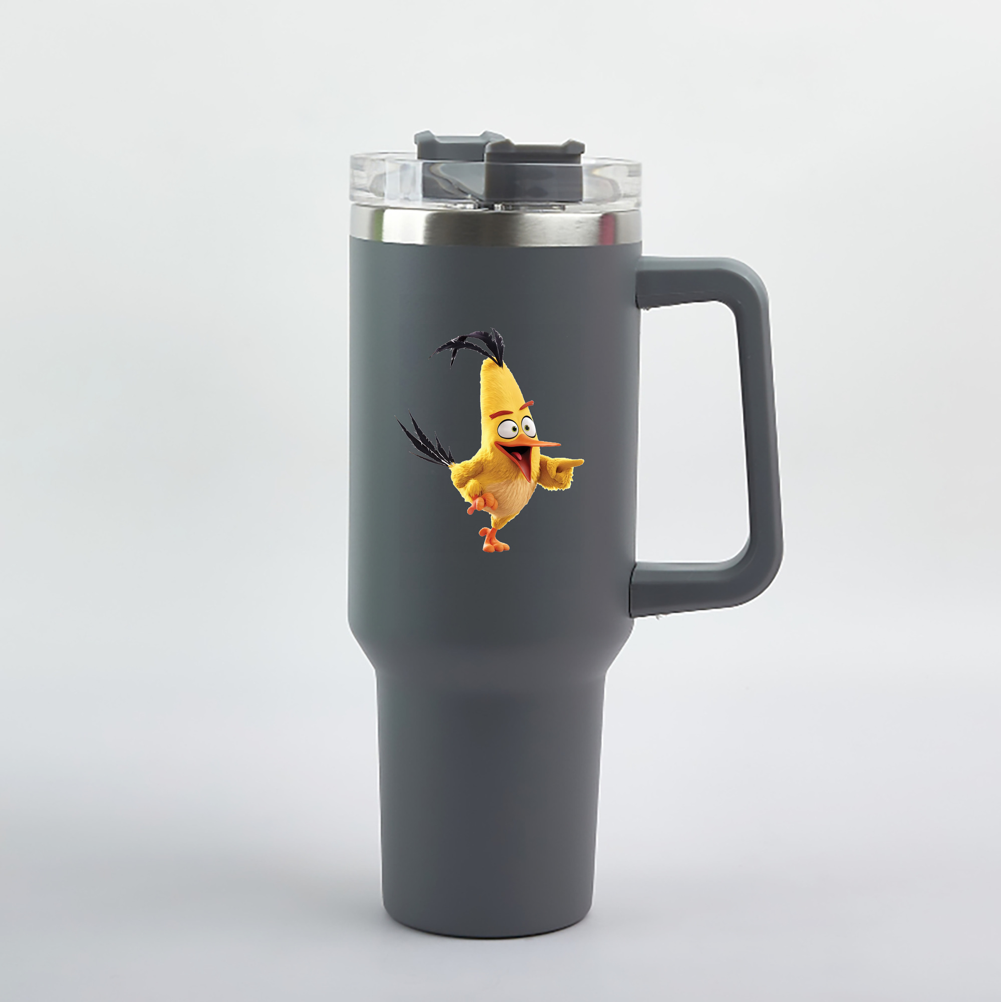 （画像用） Angry Birds アングリーバード 1200mL車用タンブラー（カラープリント）