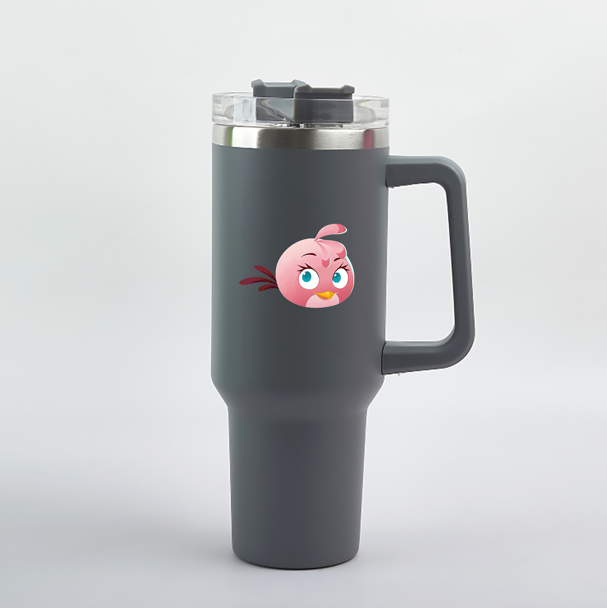 （画像用） Angry Birds アングリーバード 1200mL車用タンブラー（カラープリント）