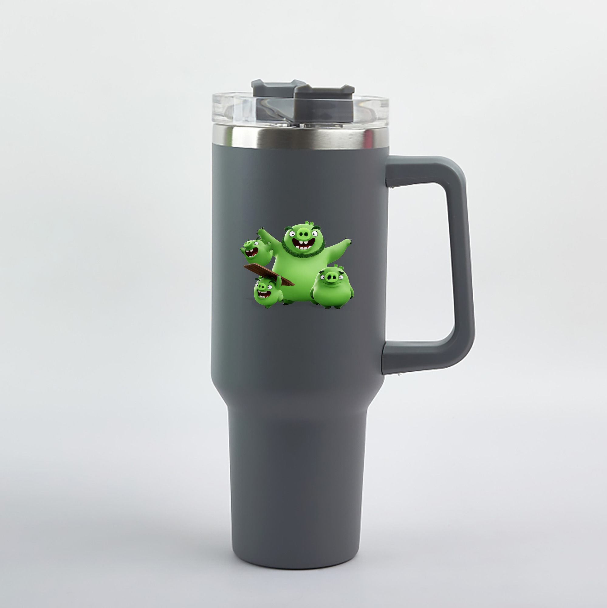 （画像用） Angry Birds アングリーバード 1200mL車用タンブラー（カラープリント）