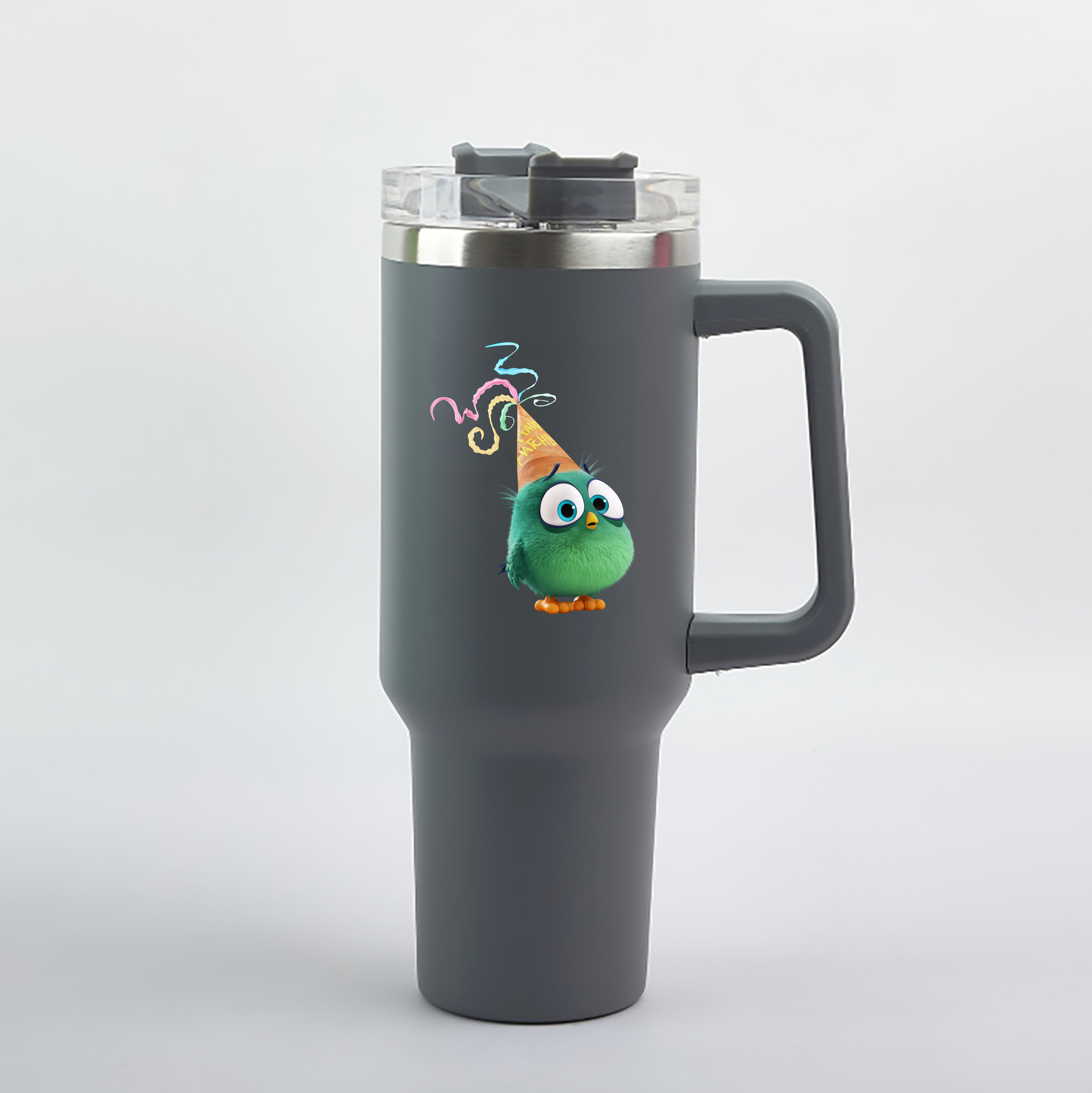 （画像用） Angry Birds アングリーバード 1200mL車用タンブラー（カラープリント）
