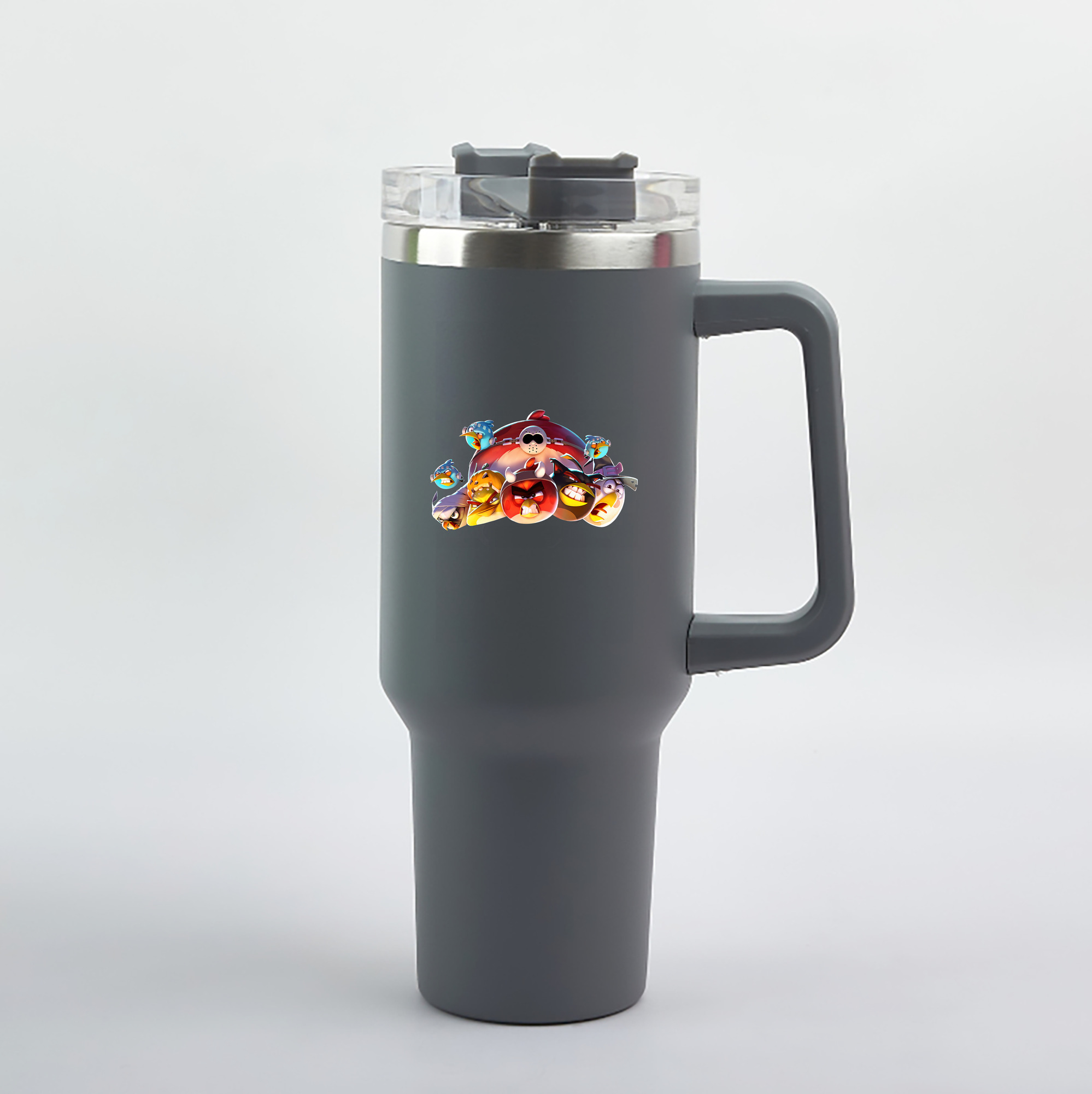 （画像用） Angry Birds アングリーバード 1200mL車用タンブラー（カラープリント）