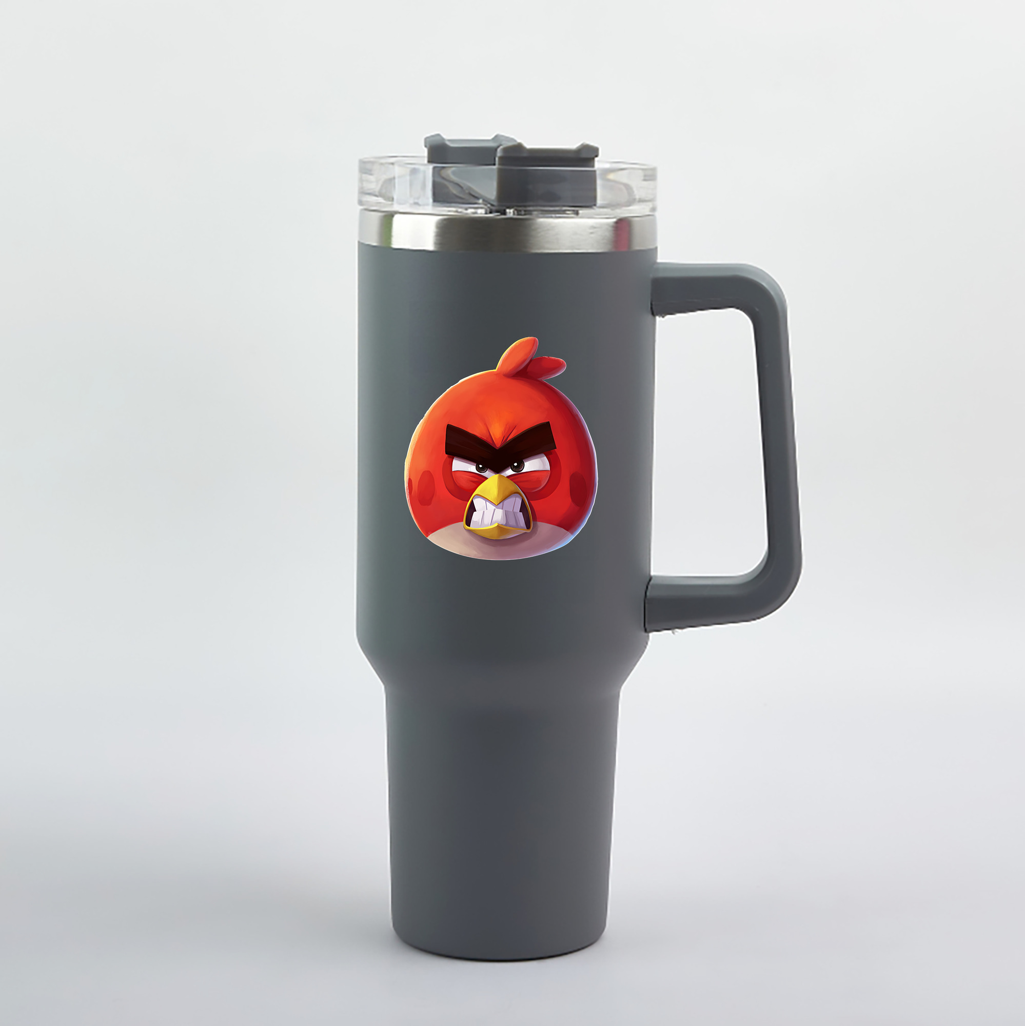 （画像用） Angry Birds アングリーバード 1200mL車用タンブラー（カラープリント）