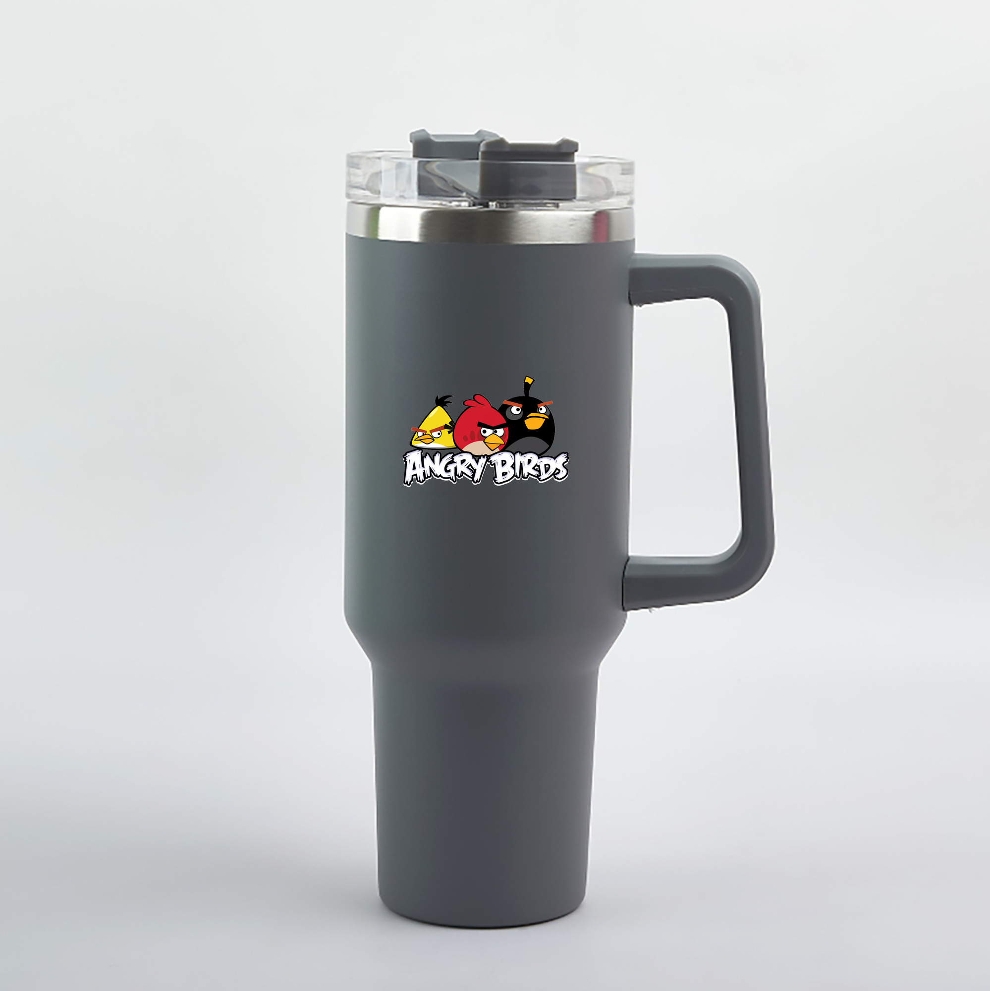 （画像用） Angry Birds アングリーバード 1200mL車用タンブラー（カラープリント）