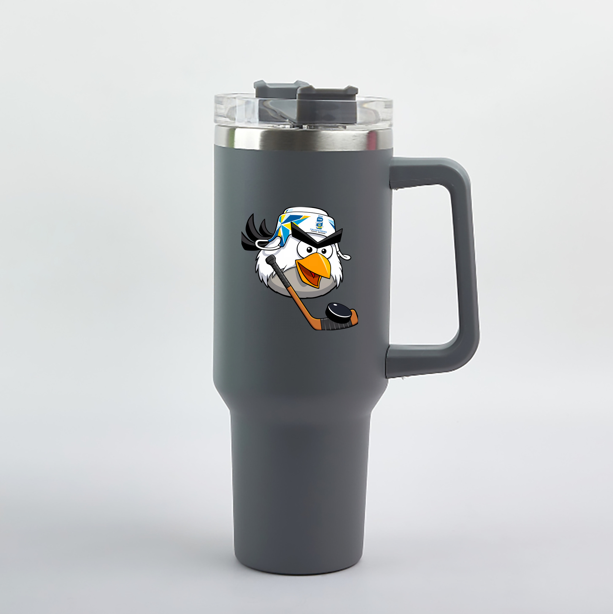 （画像用） Angry Birds アングリーバード 1200mL車用タンブラー（カラープリント）