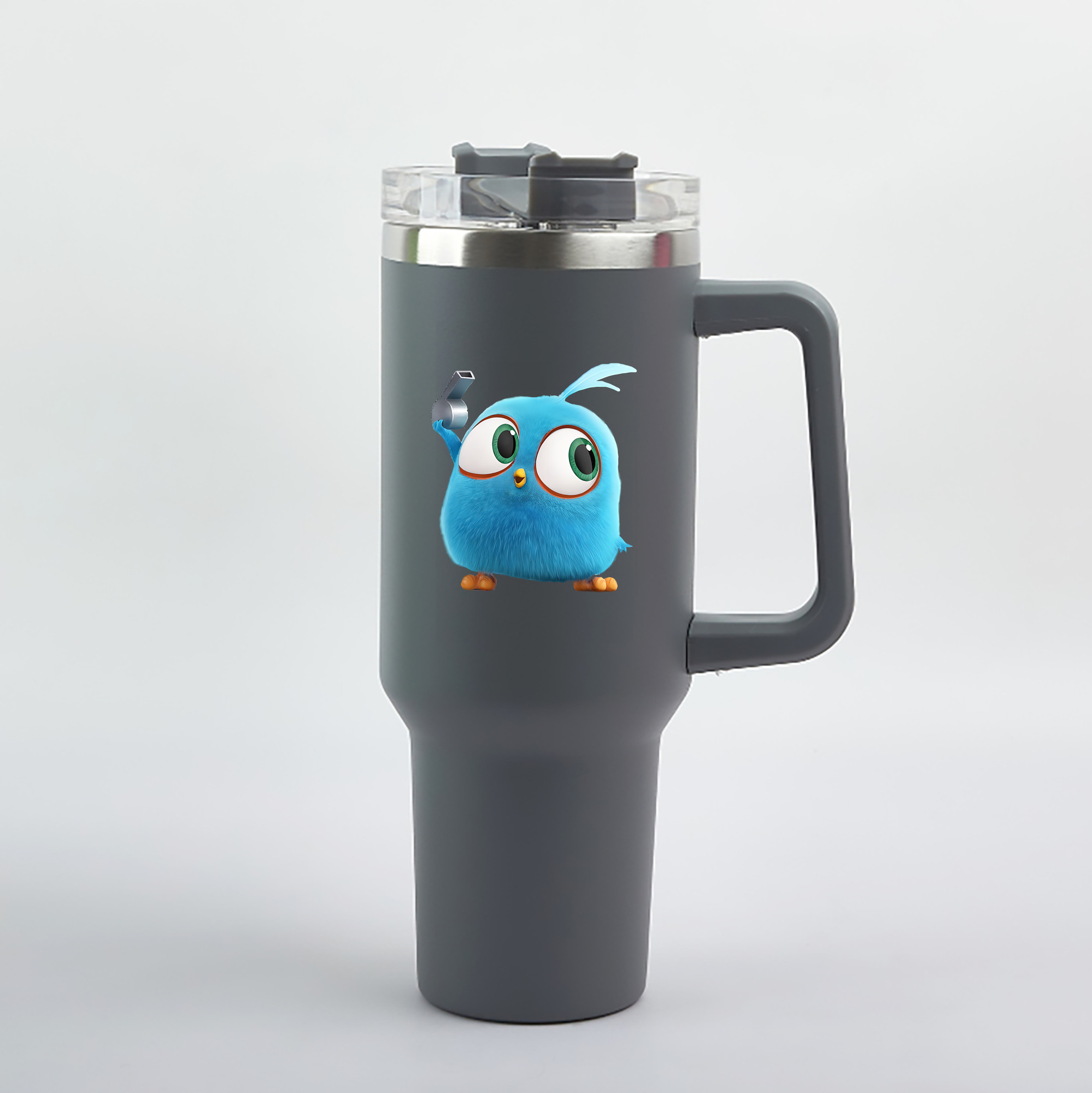 （画像用） Angry Birds アングリーバード 1200mL車用タンブラー（カラープリント）