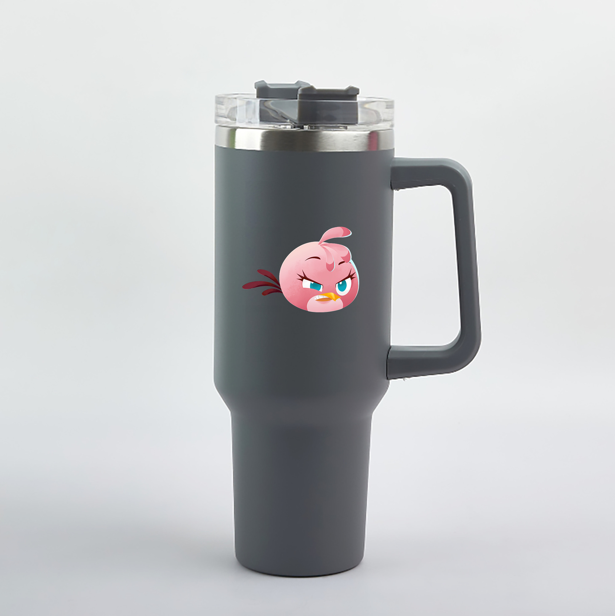 （画像用） Angry Birds アングリーバード 1200mL車用タンブラー（カラープリント）