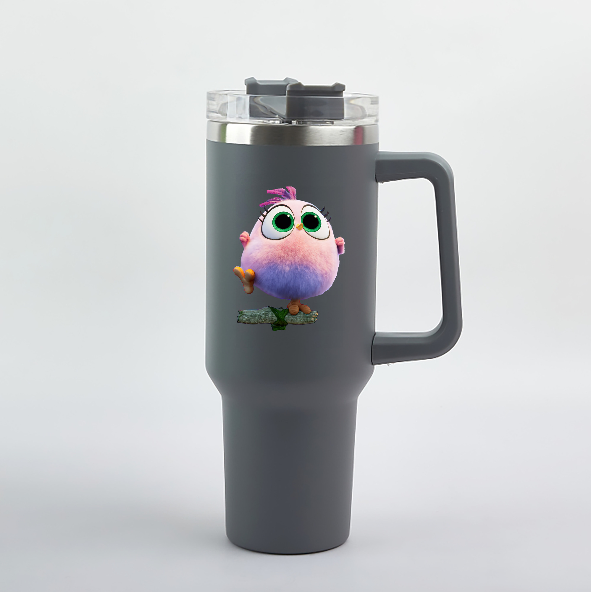 （画像用） Angry Birds アングリーバード 1200mL車用タンブラー（カラープリント）