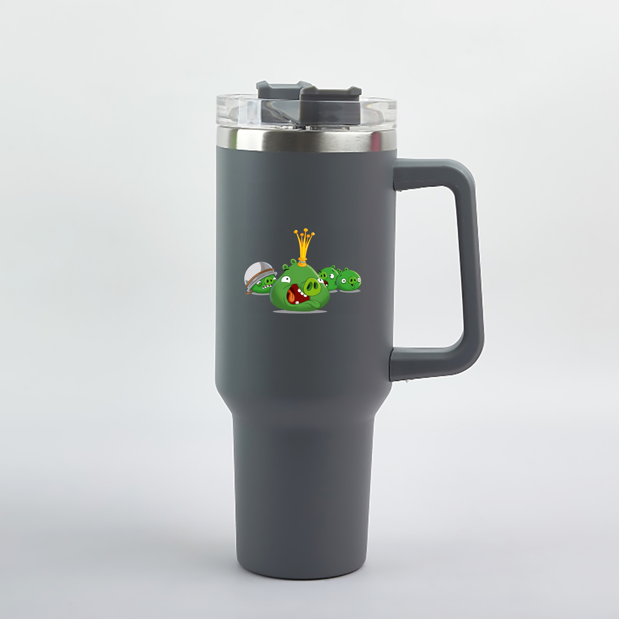 （画像用） Angry Birds アングリーバード 1200mL車用タンブラー（カラープリント）