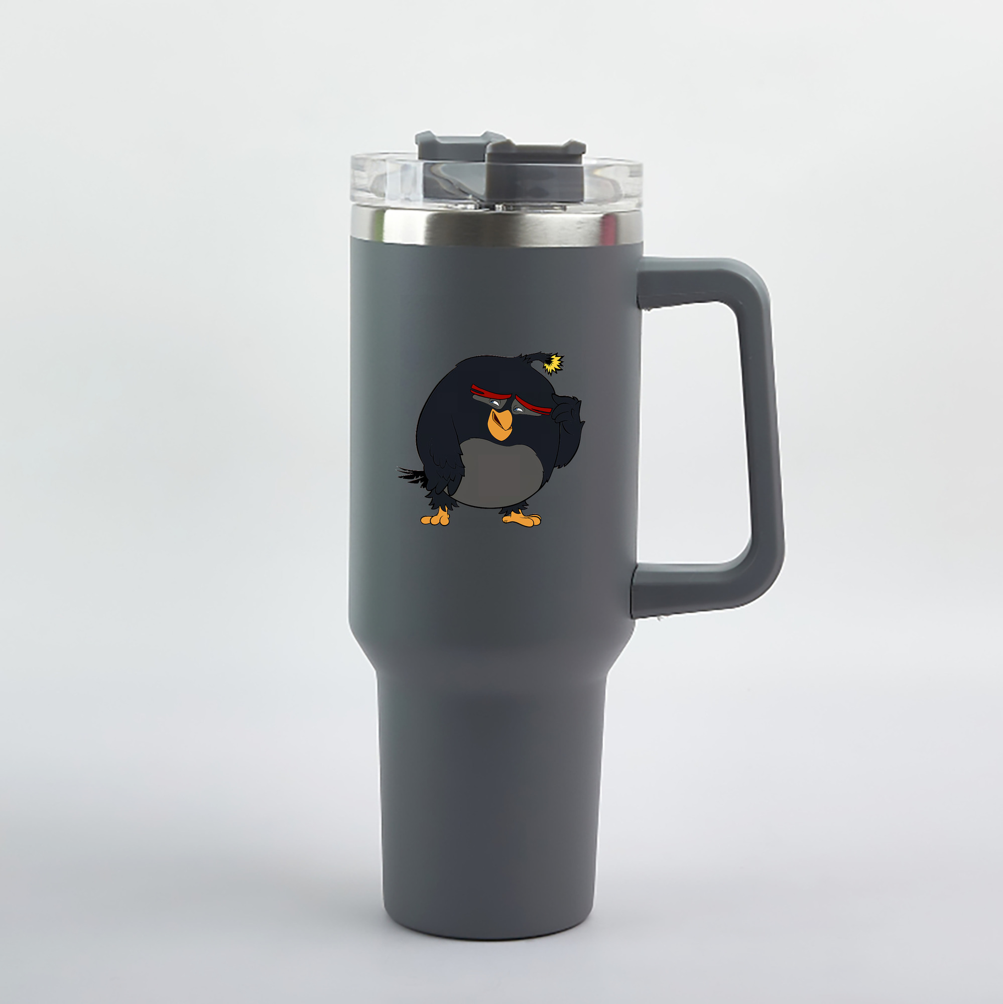 （画像用） Angry Birds アングリーバード 1200mL車用タンブラー（カラープリント）