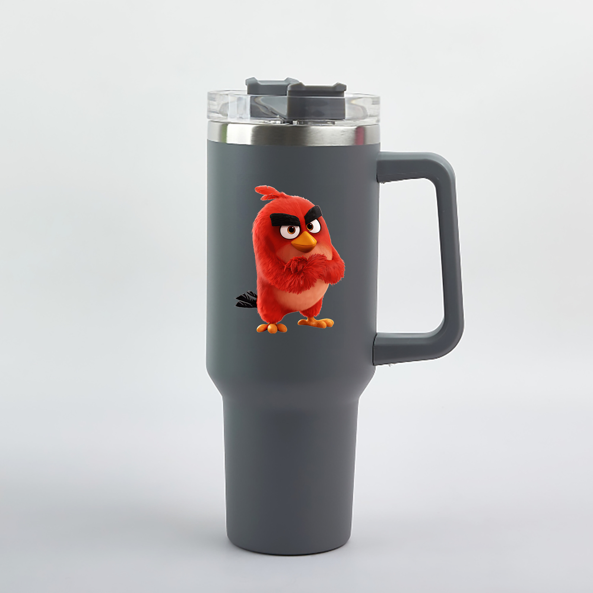 （画像用） Angry Birds アングリーバード 1200mL車用タンブラー（カラープリント）