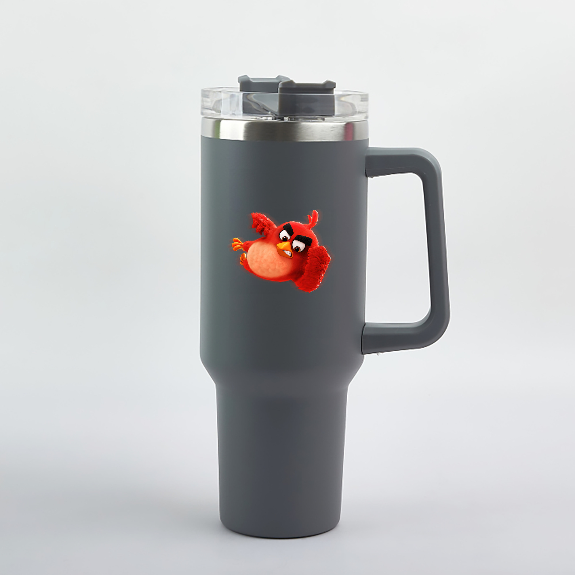 （画像用） Angry Birds アングリーバード 1200mL車用タンブラー（カラープリント）