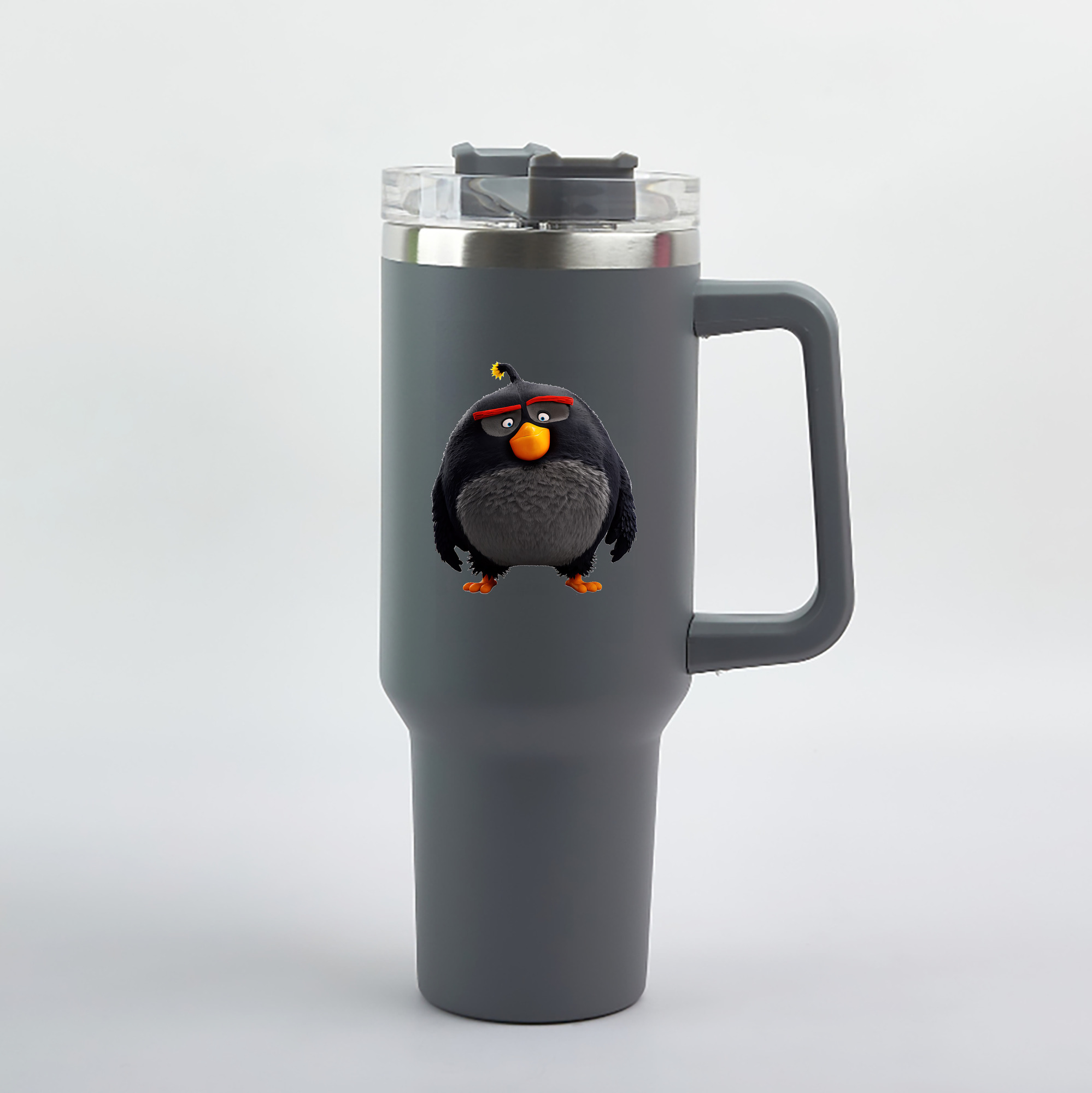 （画像用） Angry Birds アングリーバード 1200mL車用タンブラー（カラープリント）
