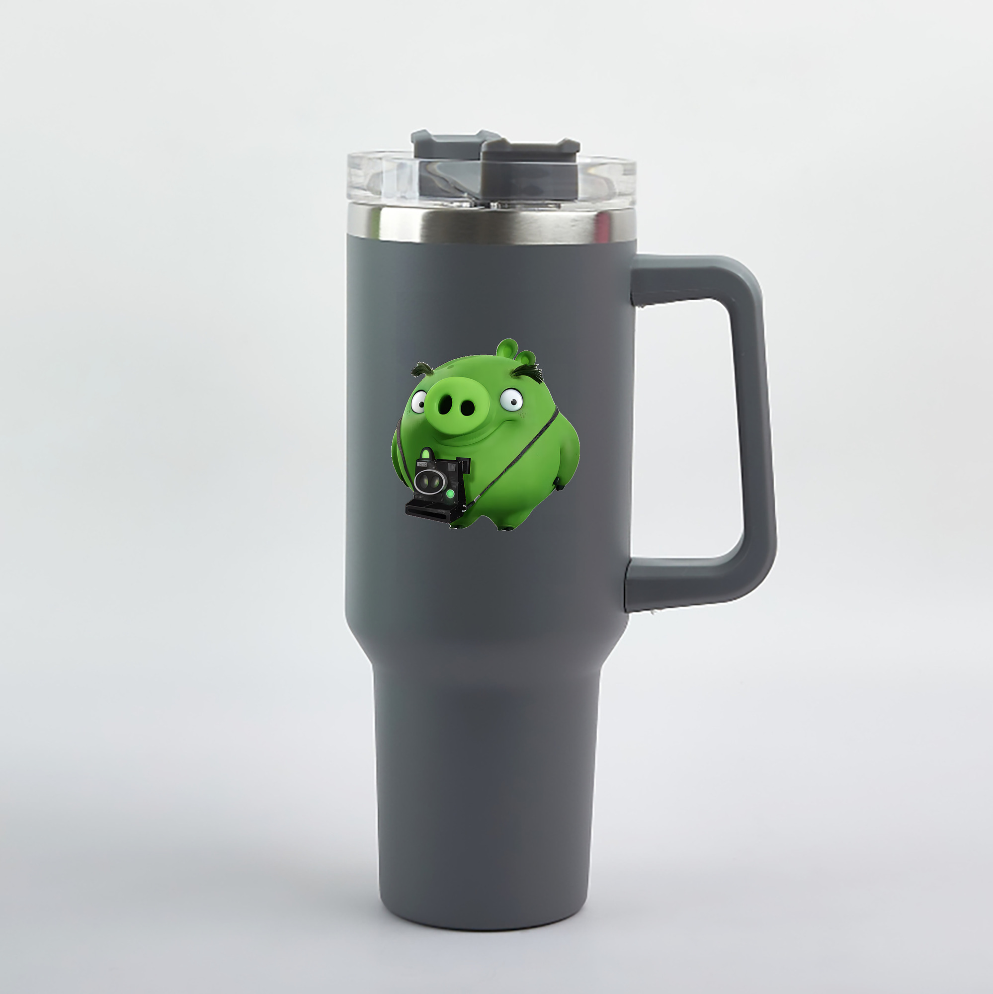 （画像用） Angry Birds アングリーバード 1200mL車用タンブラー（カラープリント）