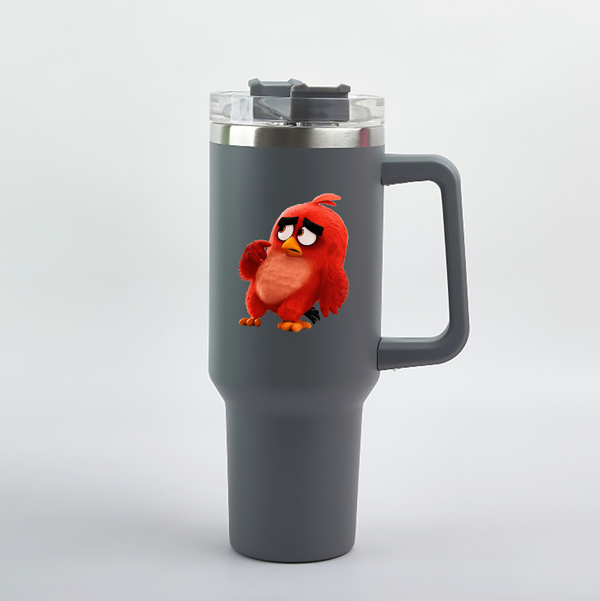 （画像用） Angry Birds アングリーバード 1200mL車用タンブラー（カラープリント）