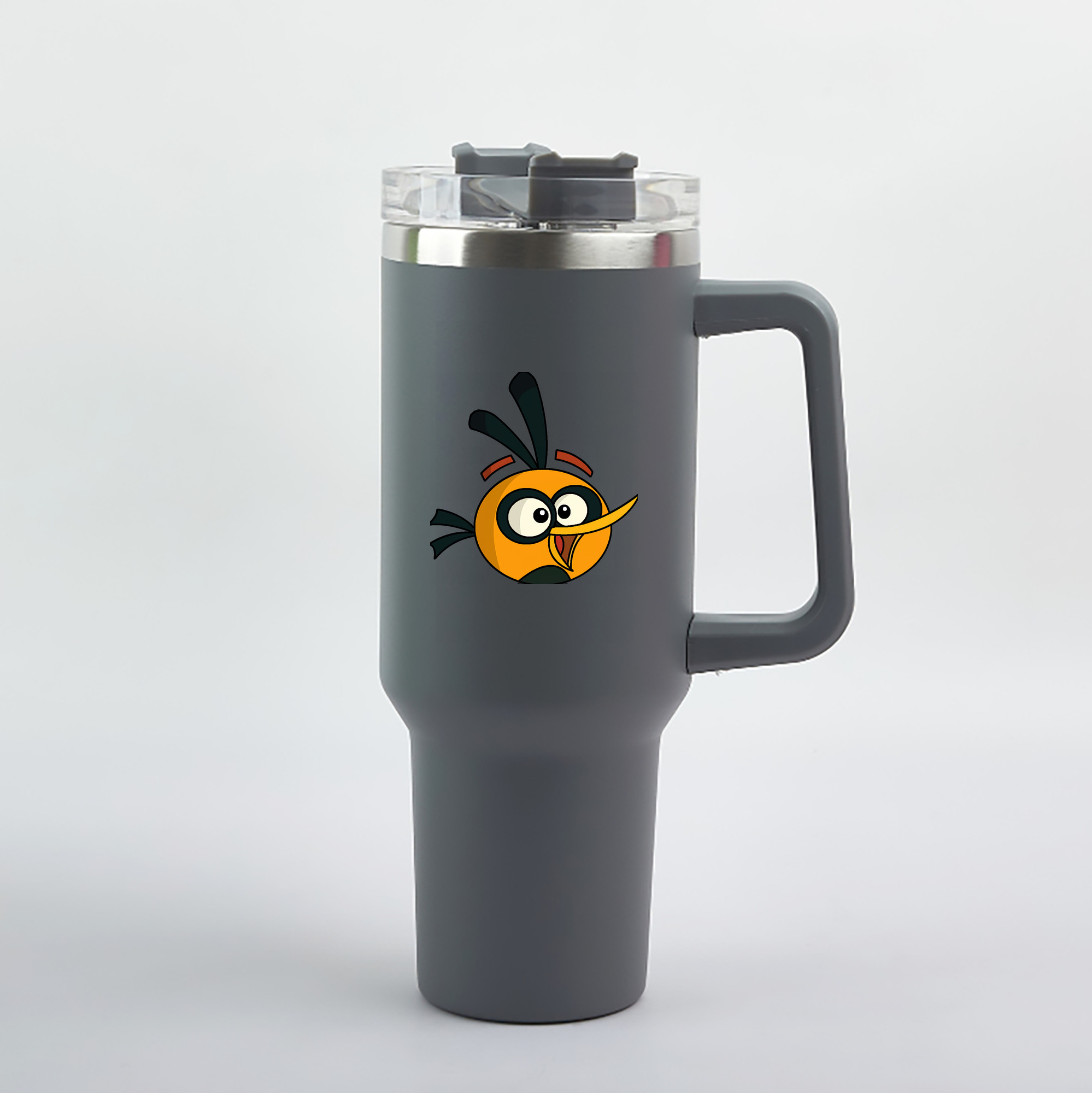 （画像用） Angry Birds アングリーバード 1200mL車用タンブラー（カラープリント）