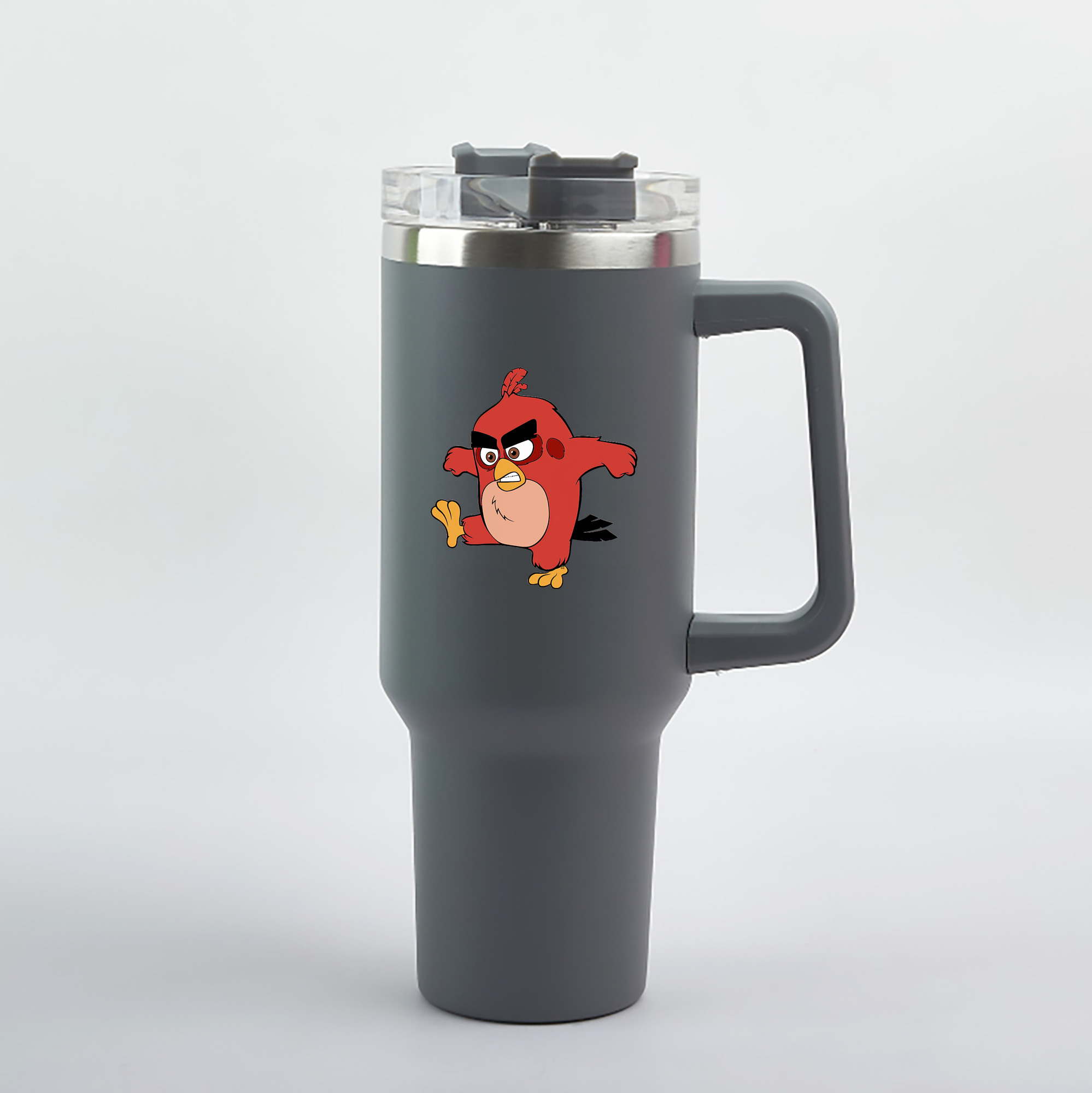 （画像用） Angry Birds アングリーバード 1200mL車用タンブラー（カラープリント）